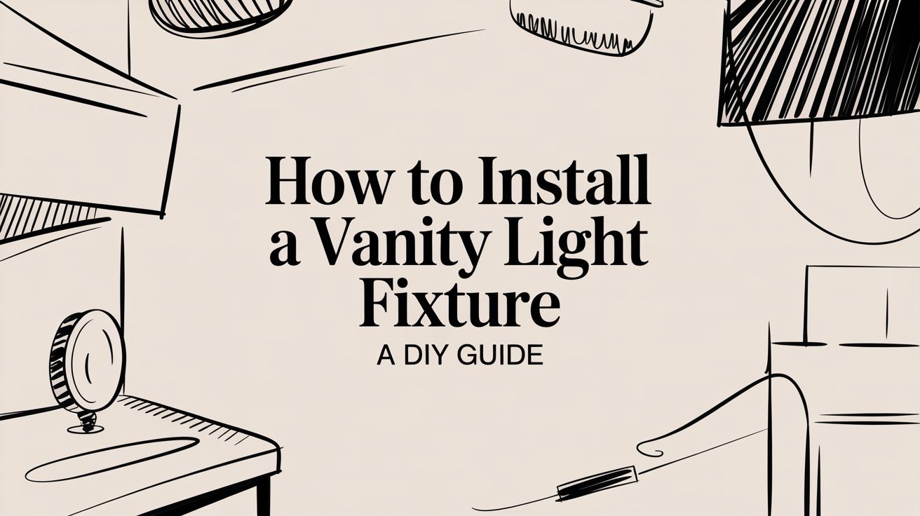 How to Install a Vanity Light Fixture: A Pro Guide