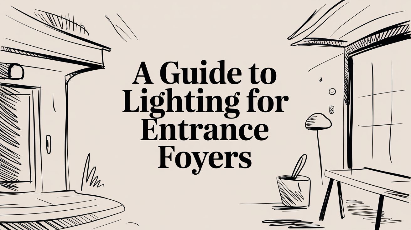 A Guide to Lighting for Entrance Foyers in 2026