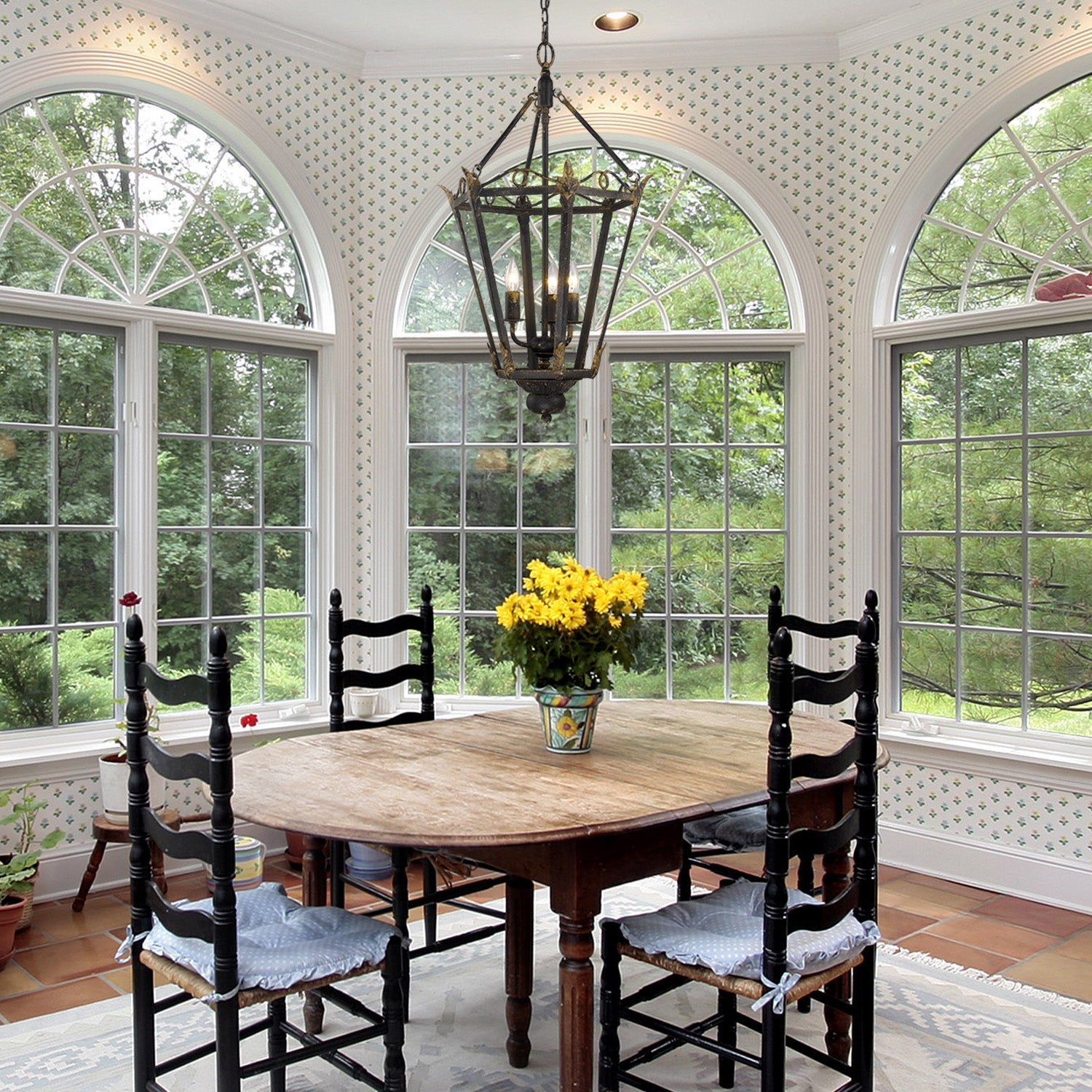 Matilda Traditional Pendant by Golden Lighting
