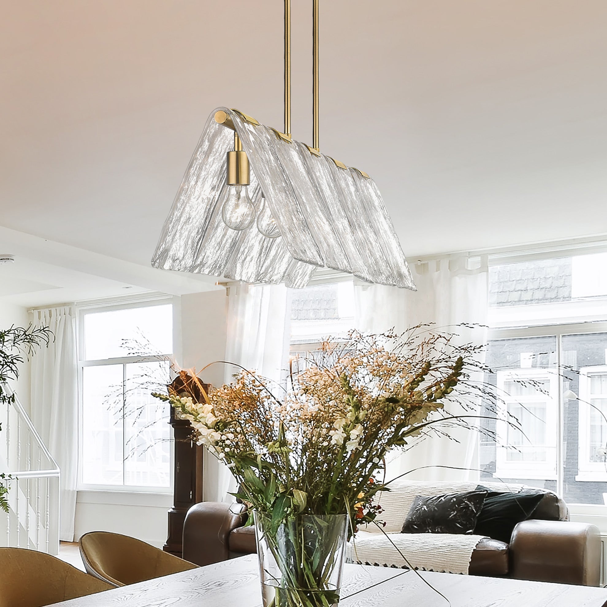 Serenity Modern Island Light by Golden Lighting