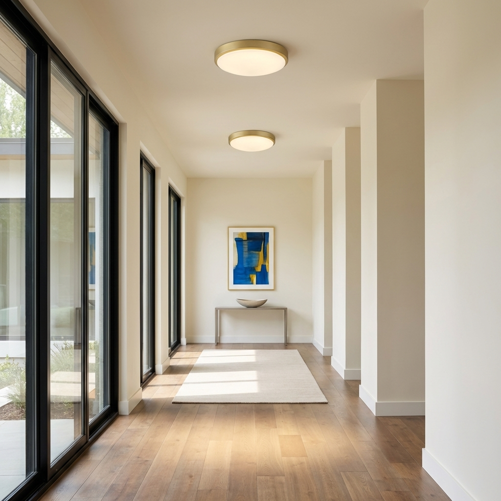 Gabi Modern Flush Mount by Golden Lighting
