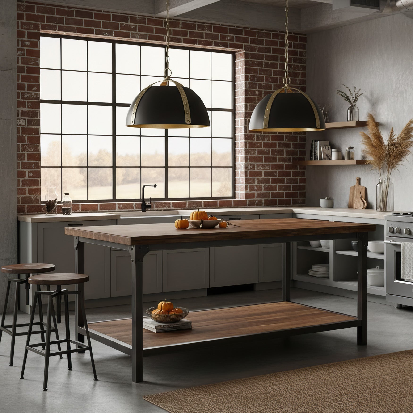 Aldrich Industrial Pendant by Golden Lighting