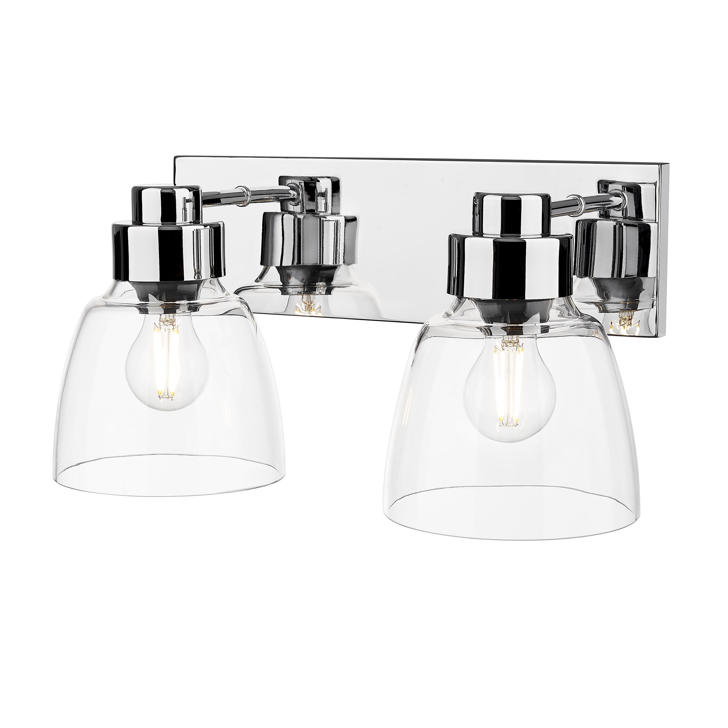 Golden Lighting Remy 2-light Vanity in Chrome - - Golden Lighting