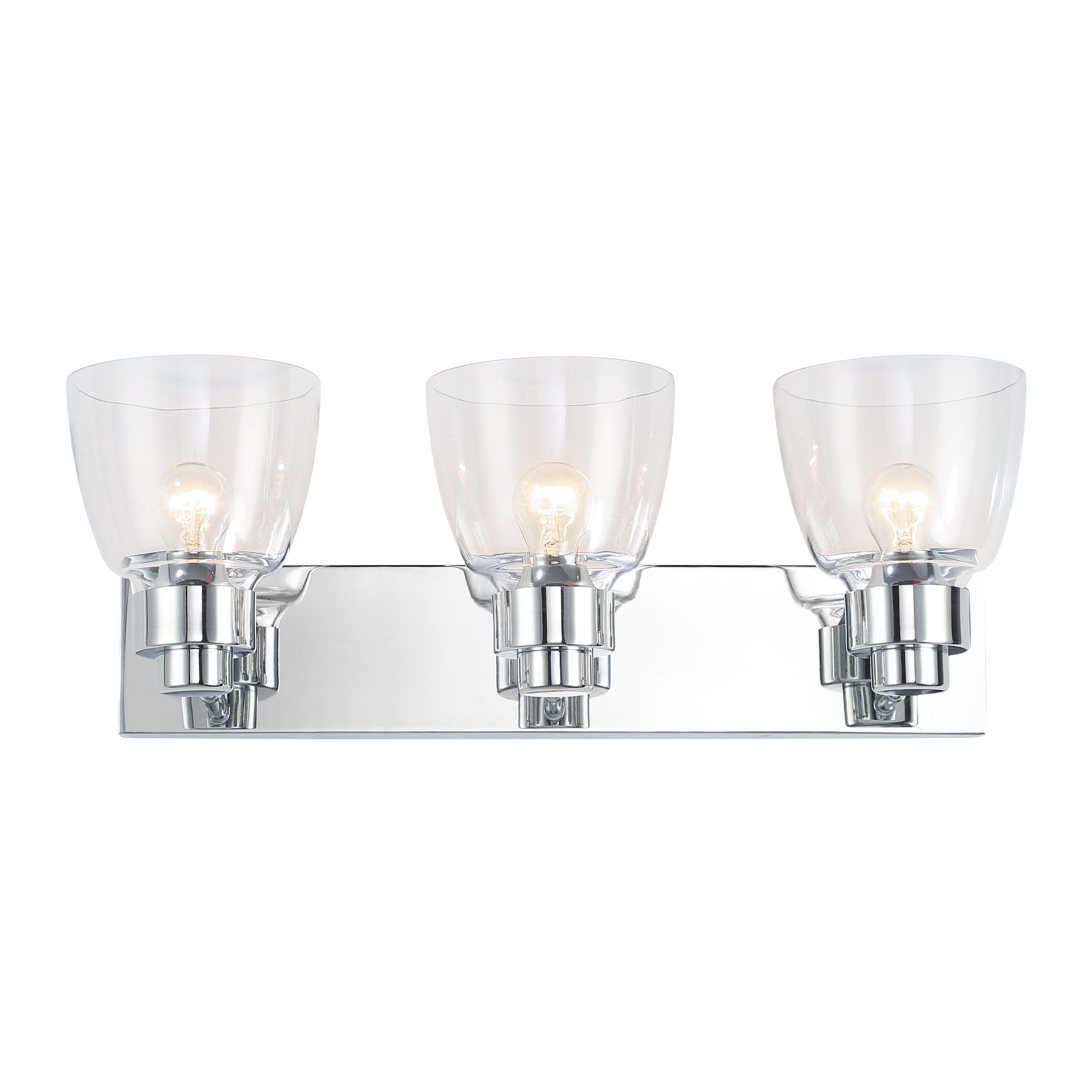 Golden Lighting Remy 3-light Vanity in Chrome - - Golden Lighting