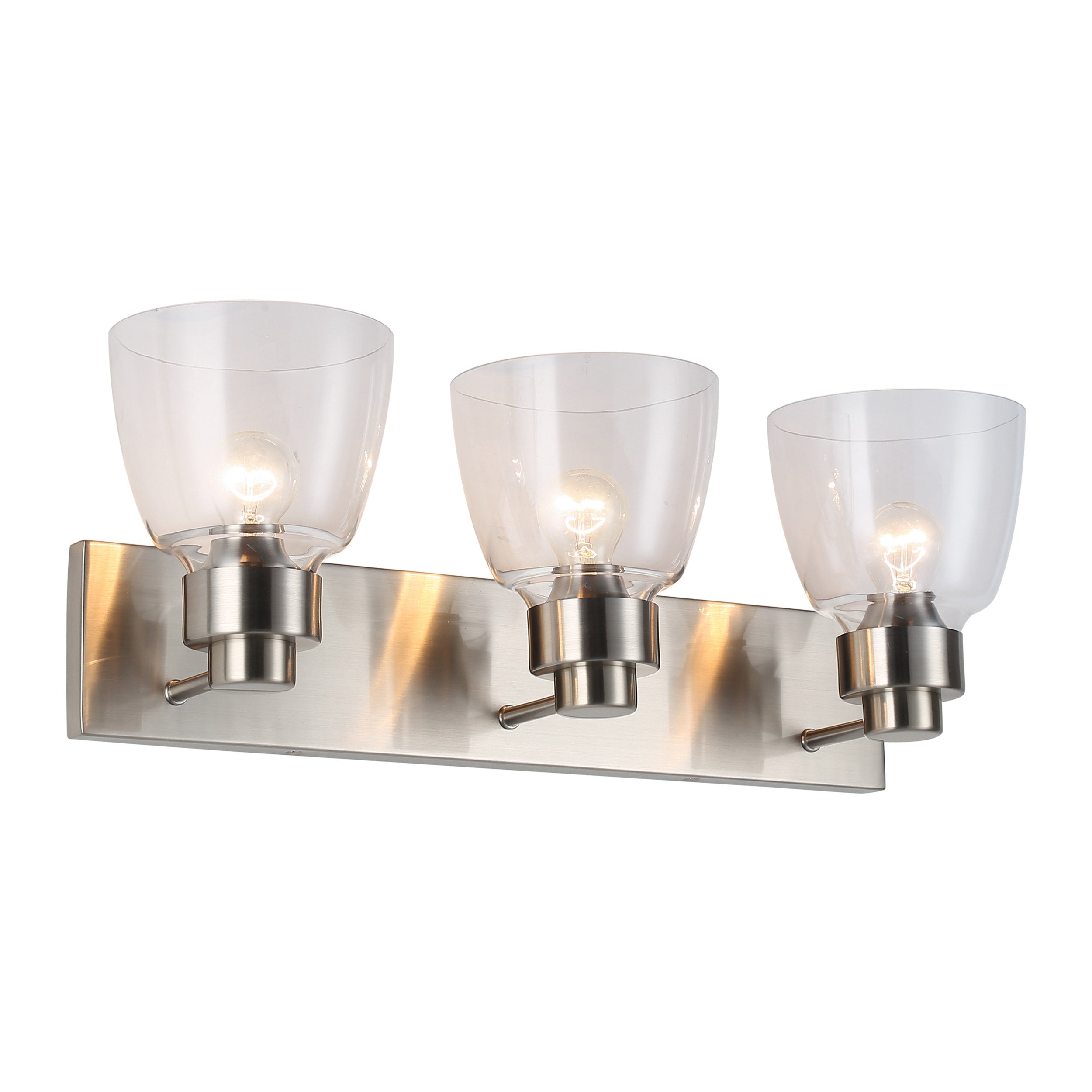 Golden Lighting Remy 3-light Vanity in Pewter - - Golden Lighting