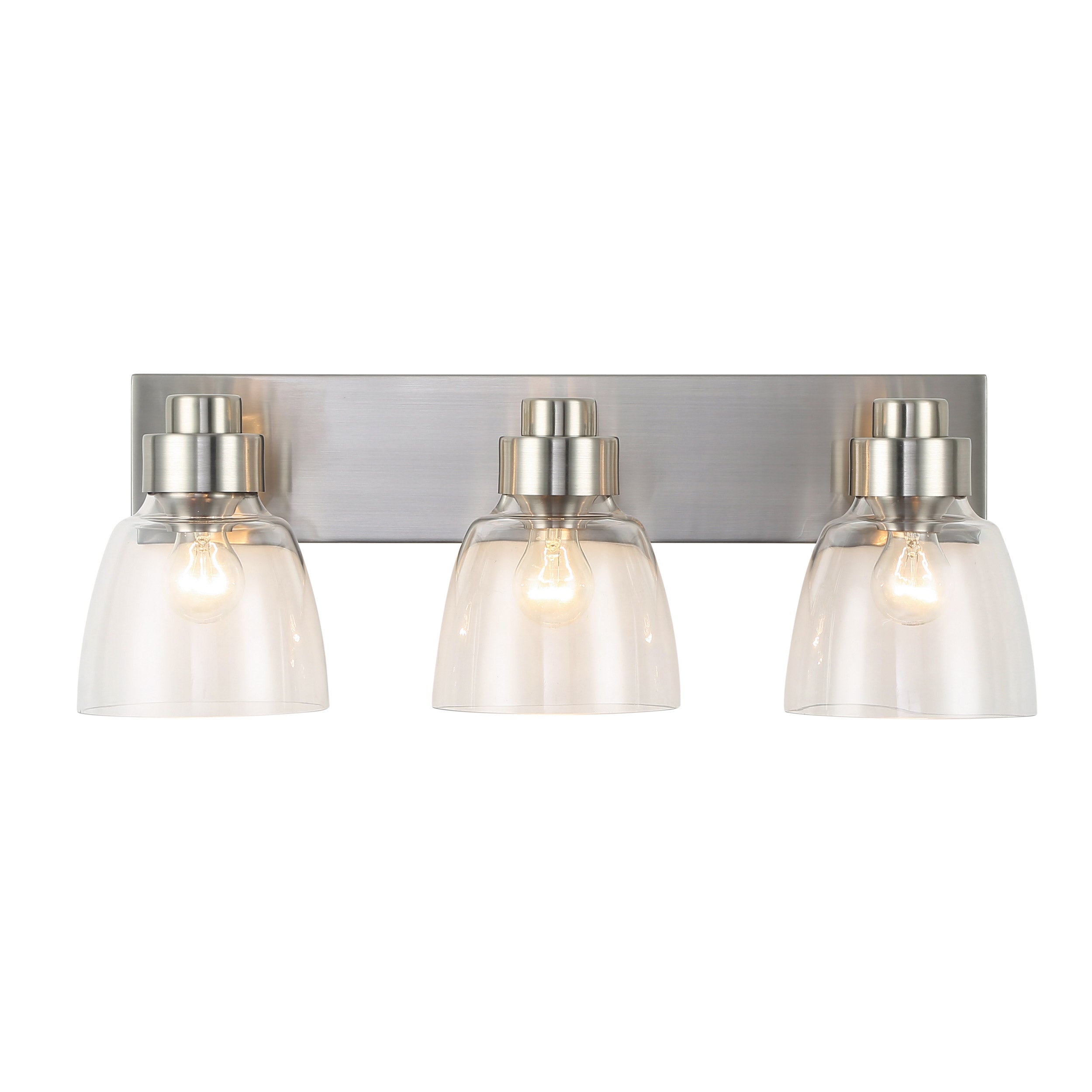 Golden Lighting Remy 3-light Vanity in Pewter