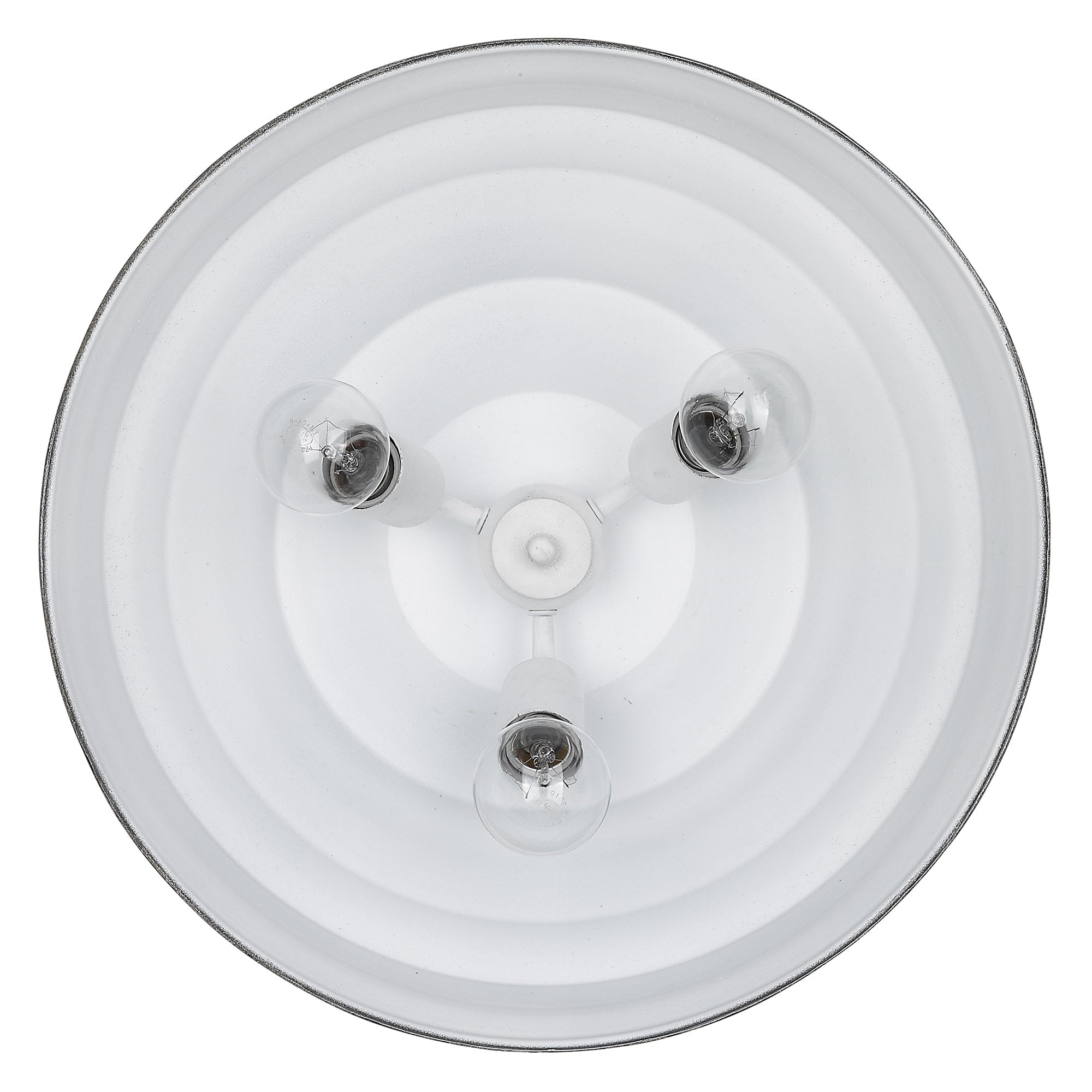 Golden Lighting Keating 3-light Pendant in Antique Ivory - - Golden Lighting