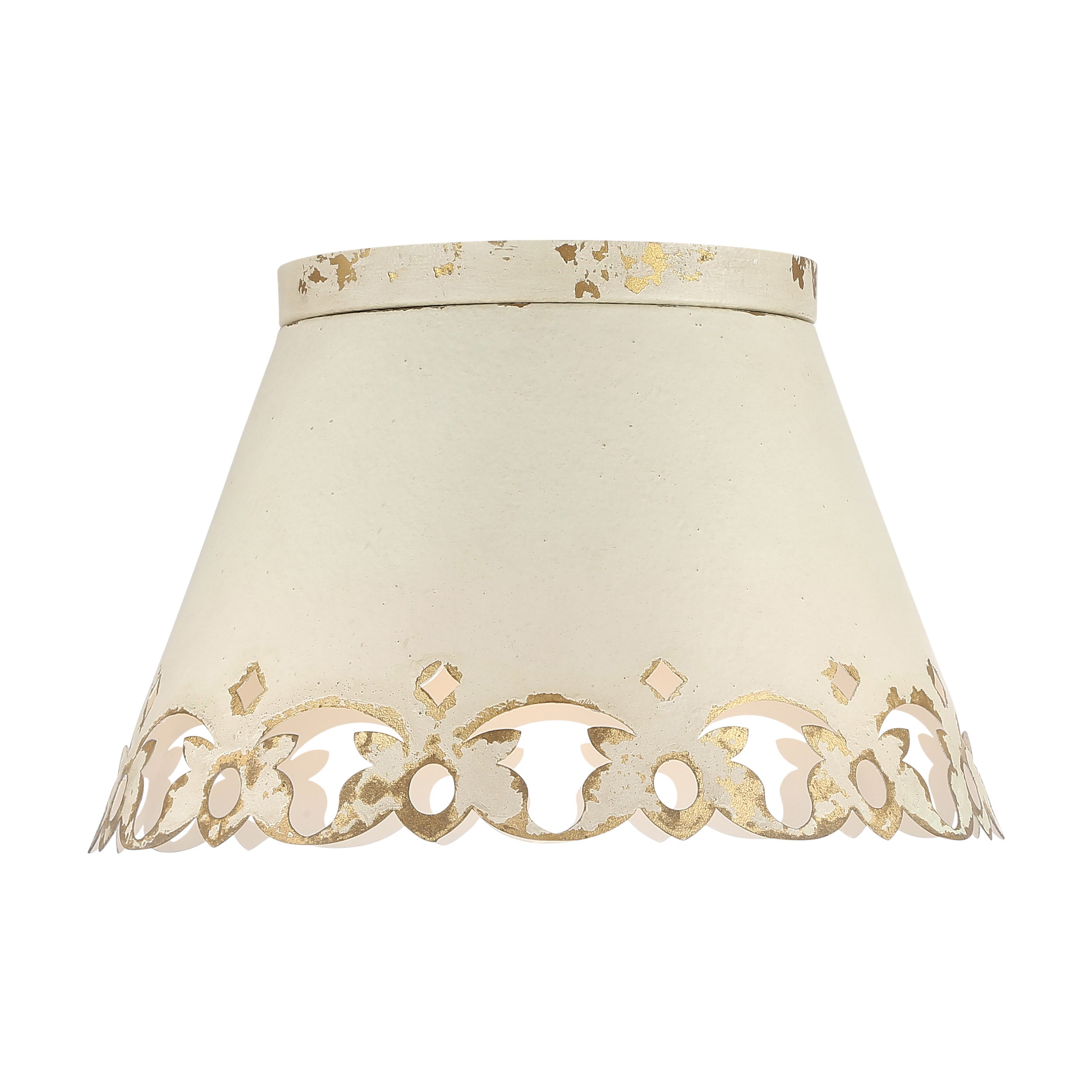Eloise 3-light Flush Mount in Antique Ivory