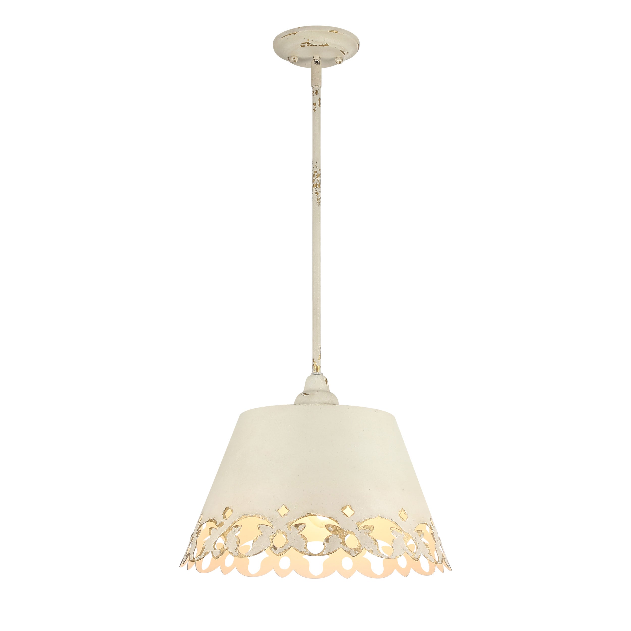 Eloise 3-light Pendant in Antique Ivory