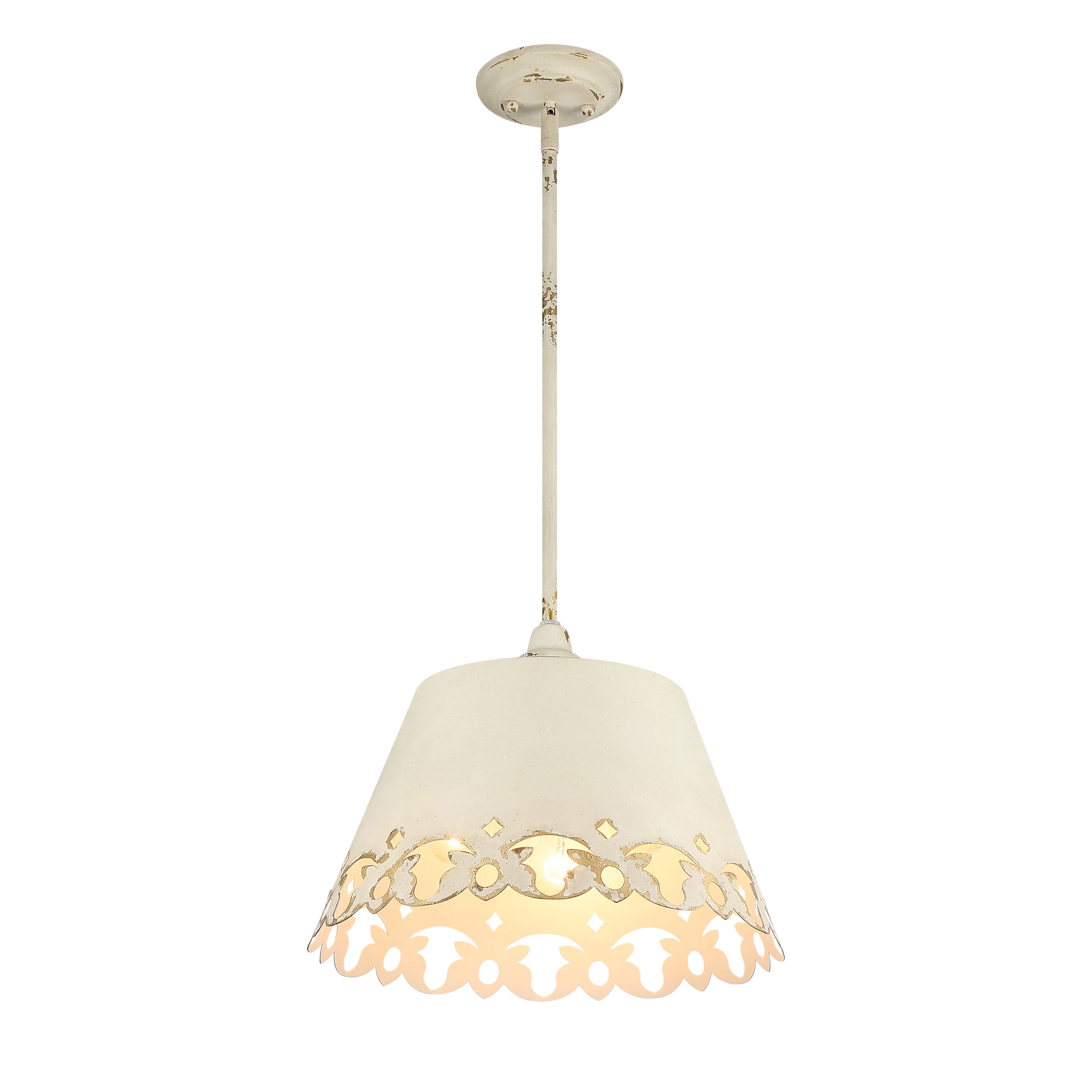 Eloise 3-light Pendant in Antique Ivory