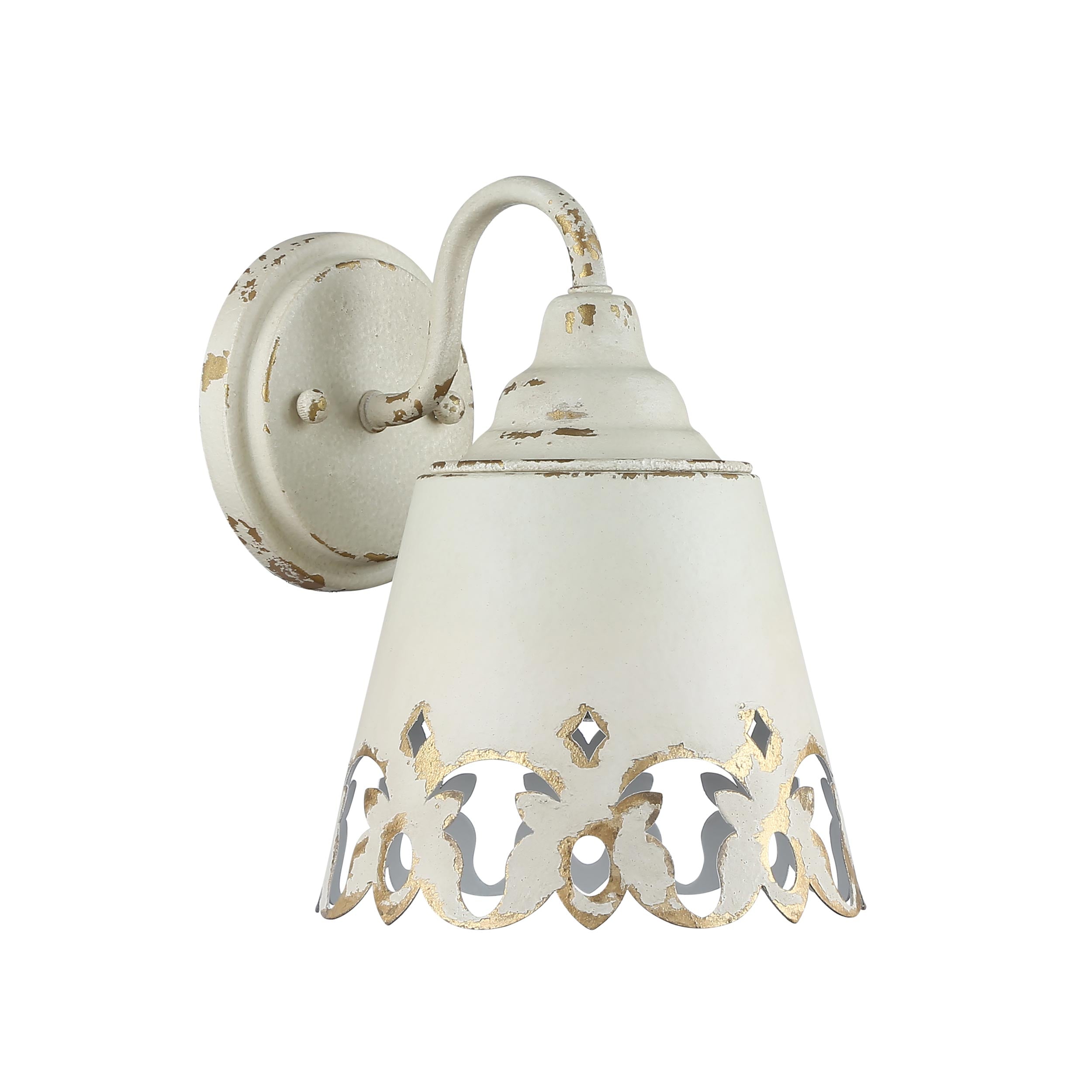 Eloise 1-light Vanity in Antique Ivory