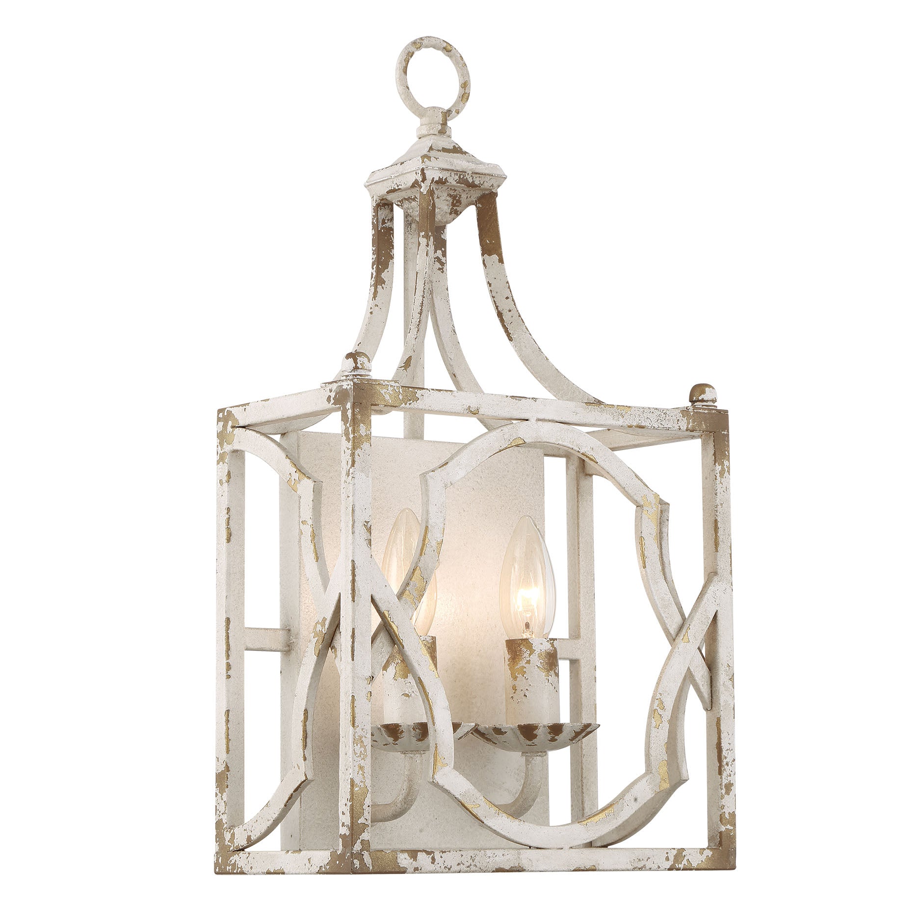 Laurent 2-light Wall Sconce in Antique Ivory