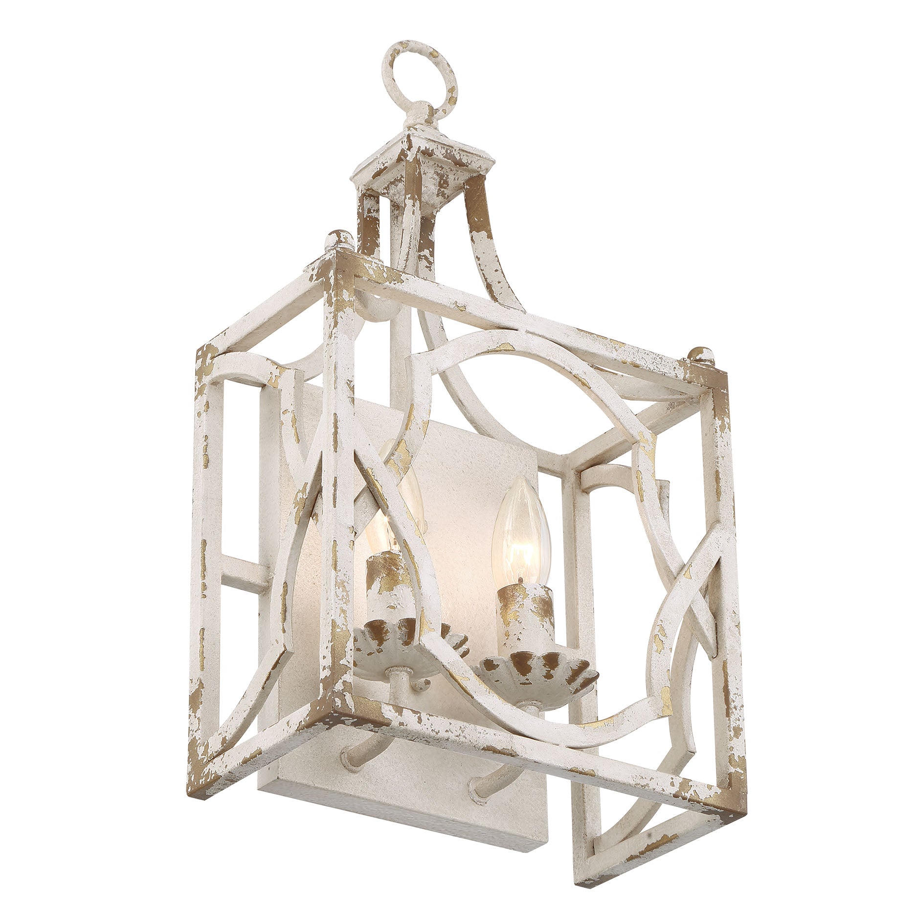 Laurent 2-light Wall Sconce in Antique Ivory