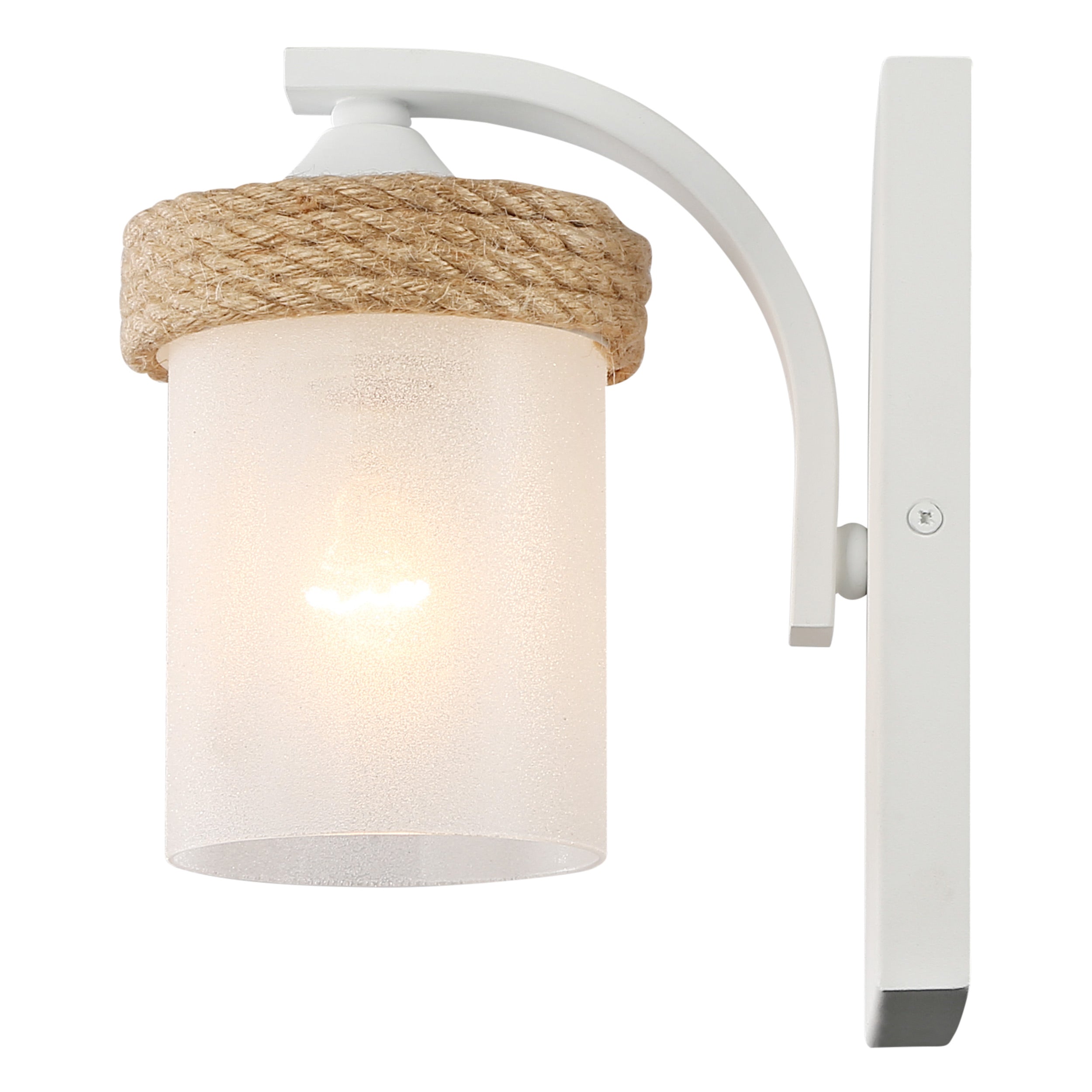 Chatham 1-light Vanity in Natural White - - Golden Lighting