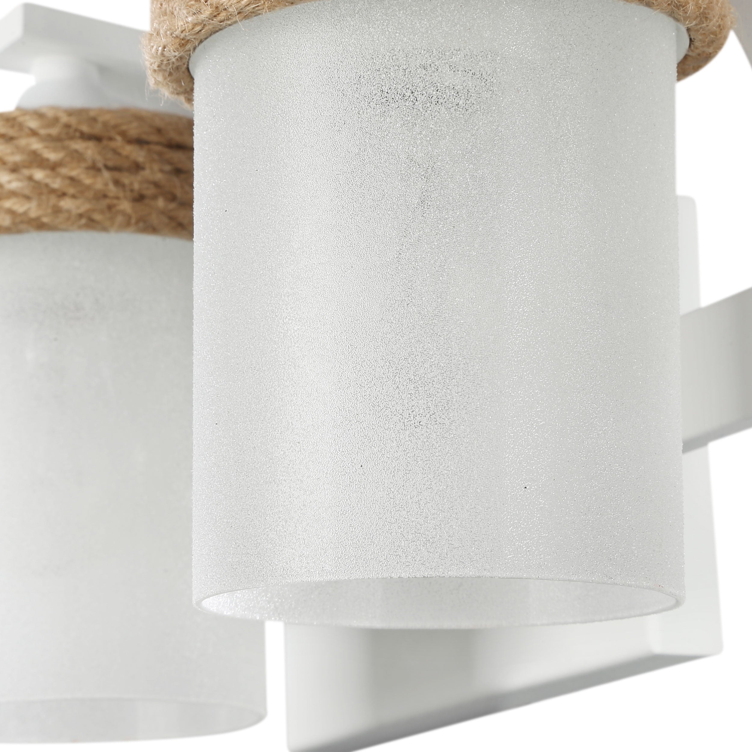 Chatham 3-light Vanity in Natural White - - Golden Lighting