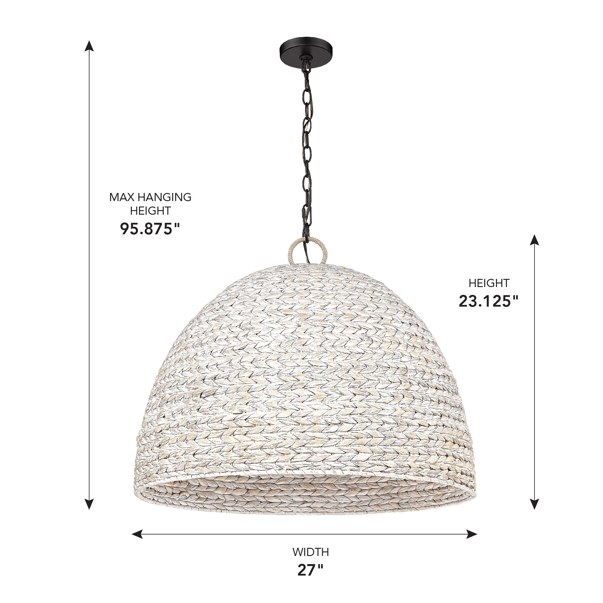 Golden Lighting Rue 8-light Chandelier in Matte Black and Rubbed Bronze shade - - Golden Lighting