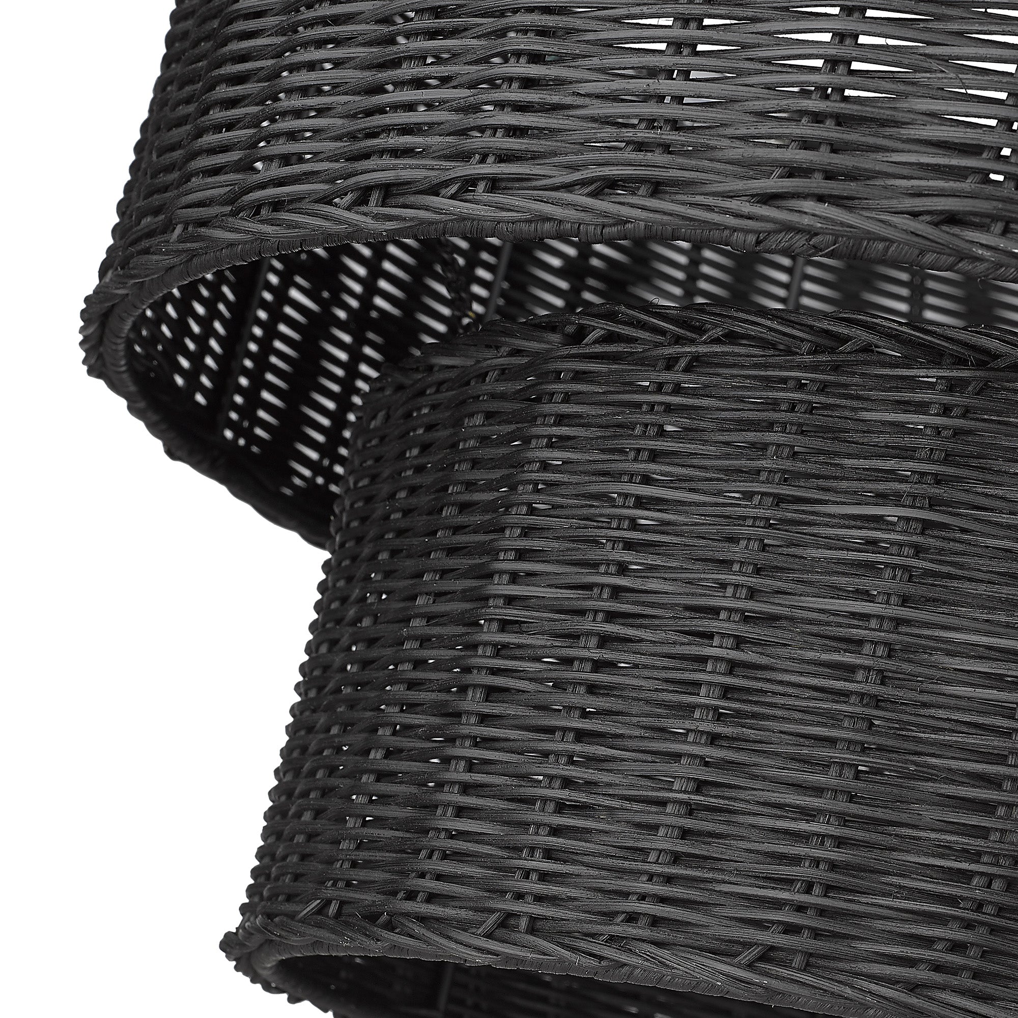 Golden Lighting Erma 6-light Chandelier in Matte Black - - Golden Lighting