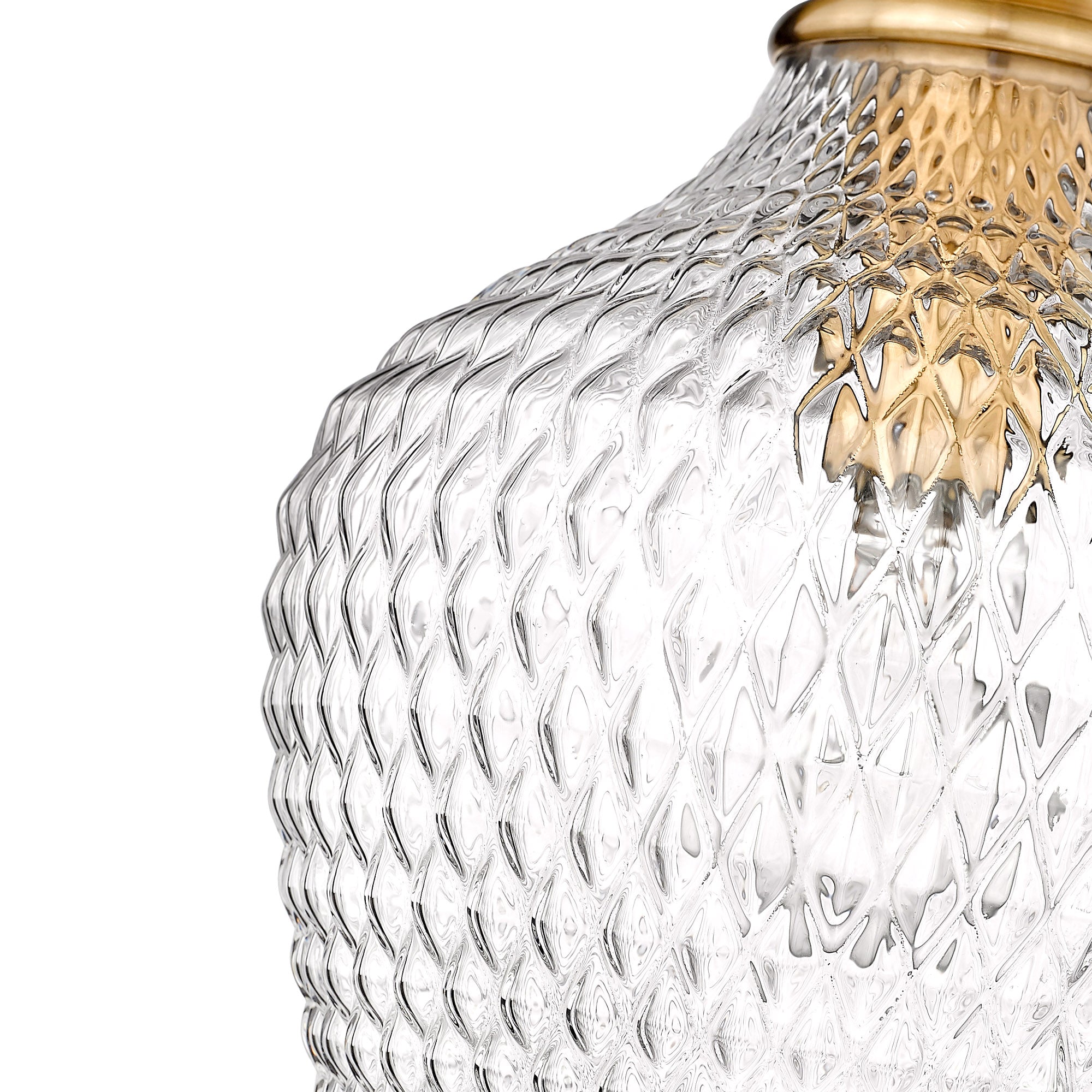 Golden Lighting Adeline 1-light Pendant in Modern Brushed Gold - - Golden Lighting