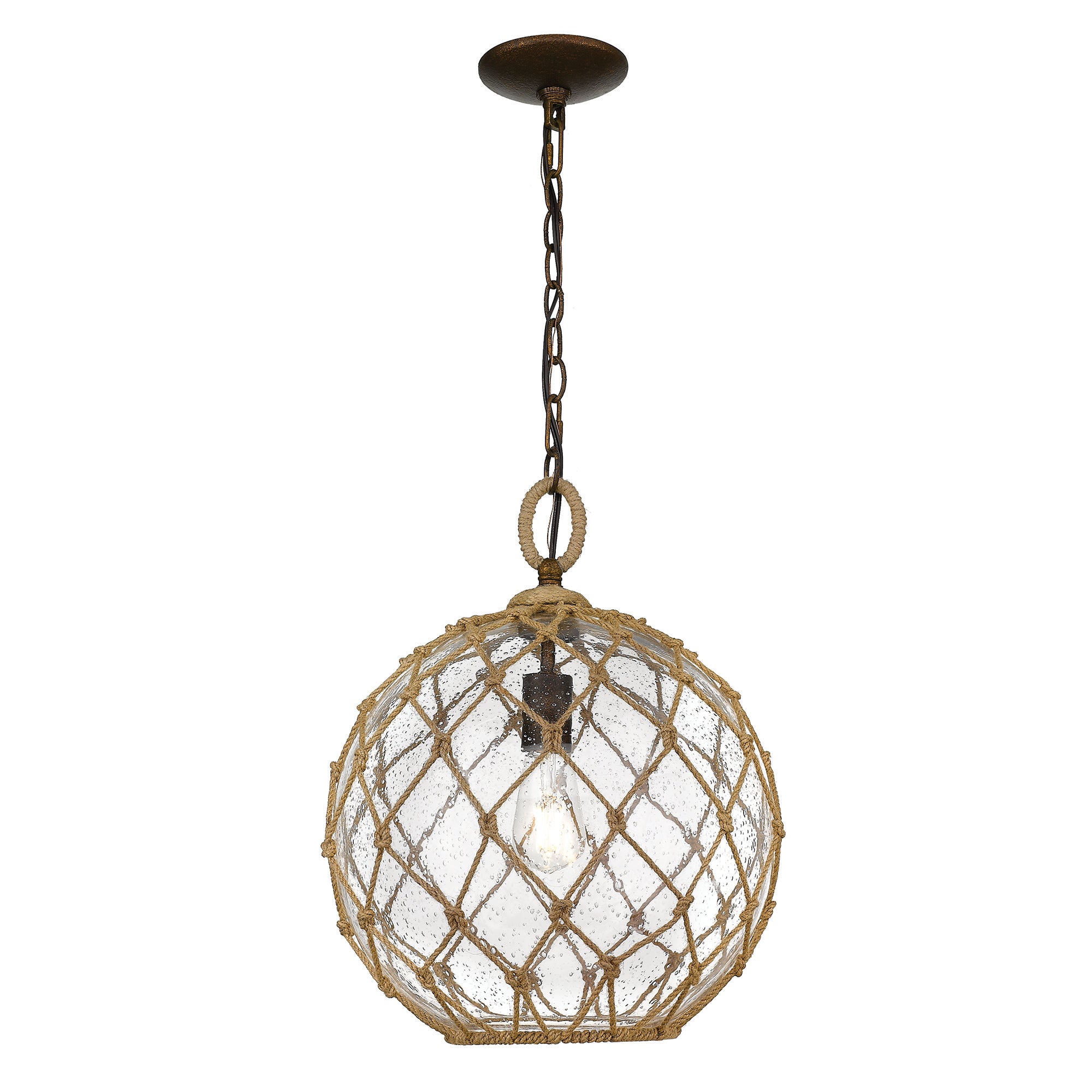 Haddoc 1-light Pendant in Burnished Chestnut