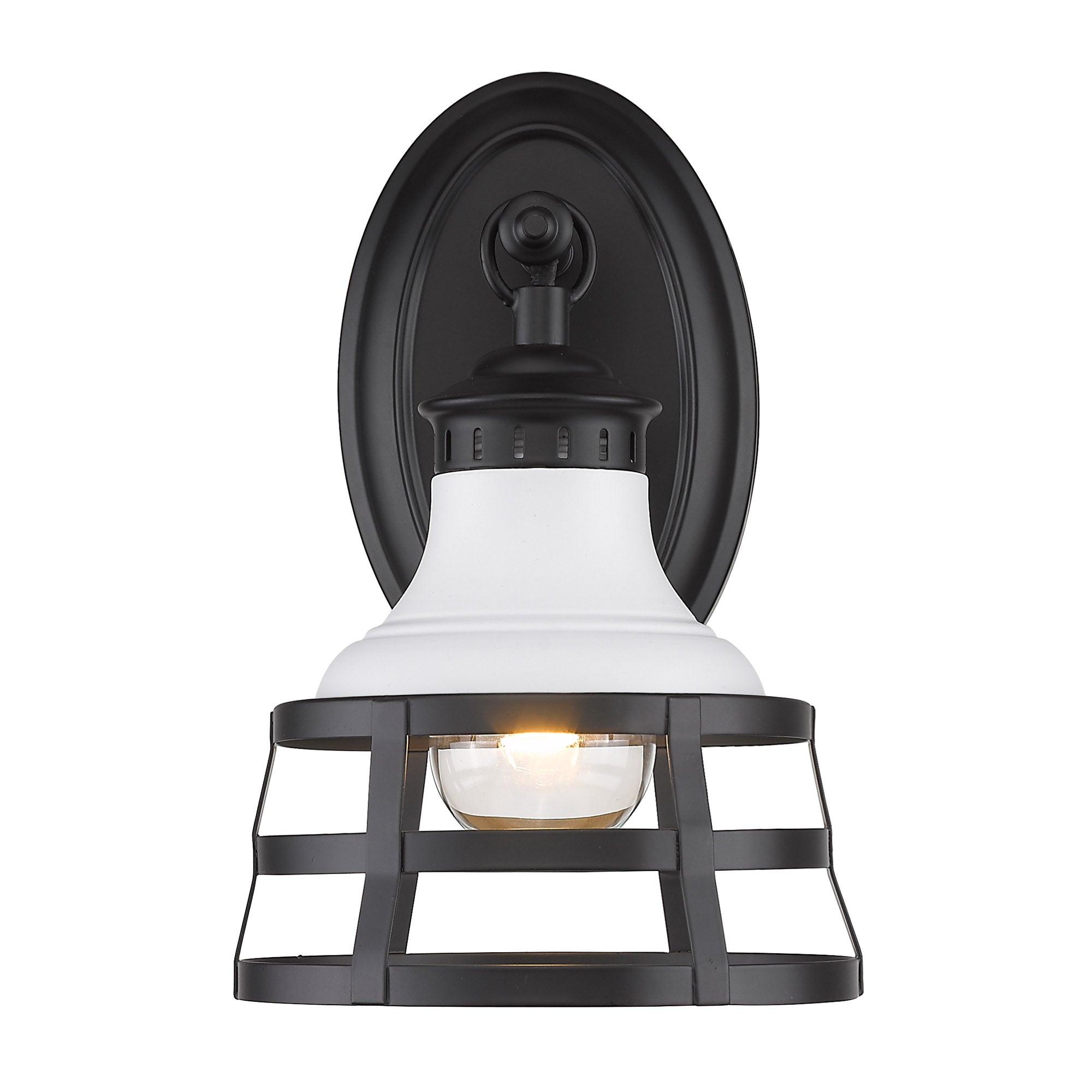 Locklyn 1-light Wall Sconce in Matte Black
