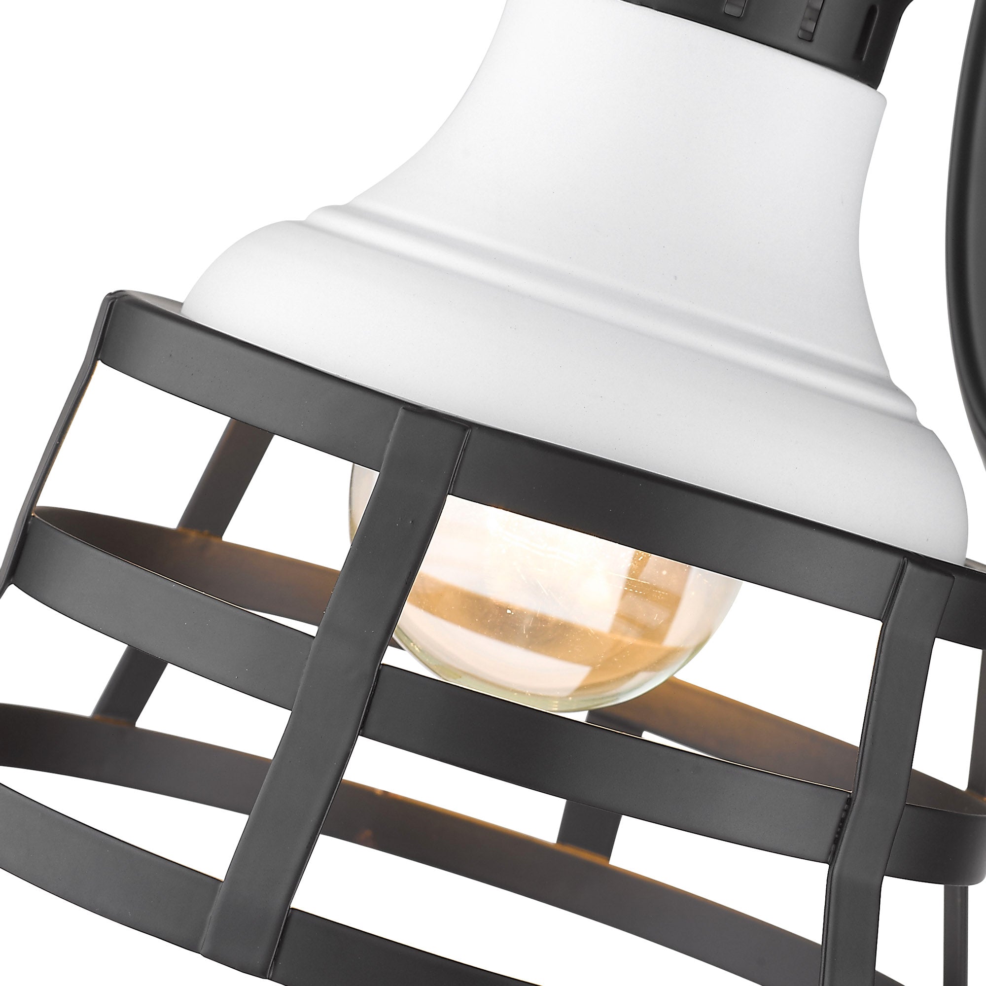 Locklyn 1-light Wall Sconce in Matte Black