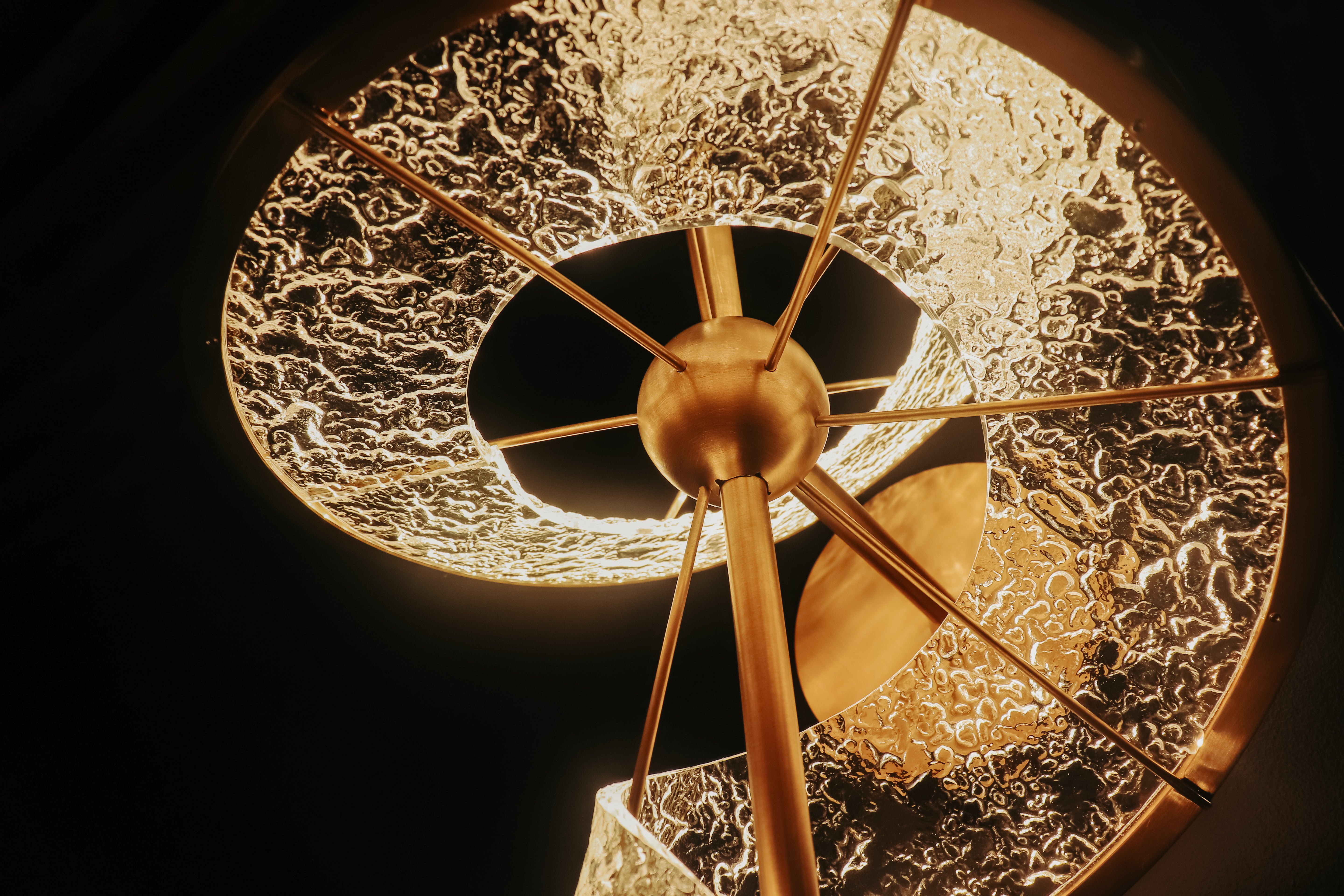 Ziva by Golden Lighting Aurora Integrated LED Wall Sconce in Brushed Champagne - - Golden Lighting