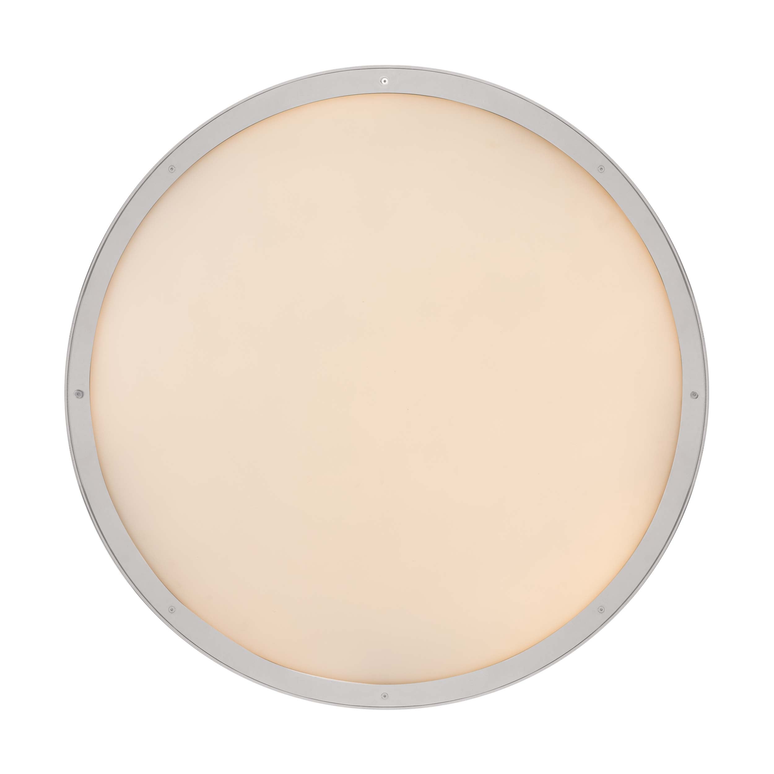 Golden Lighting Cameron Integrated LED 30in Pendant in Polished Nickel with Etched Glass - - Golden Lighting