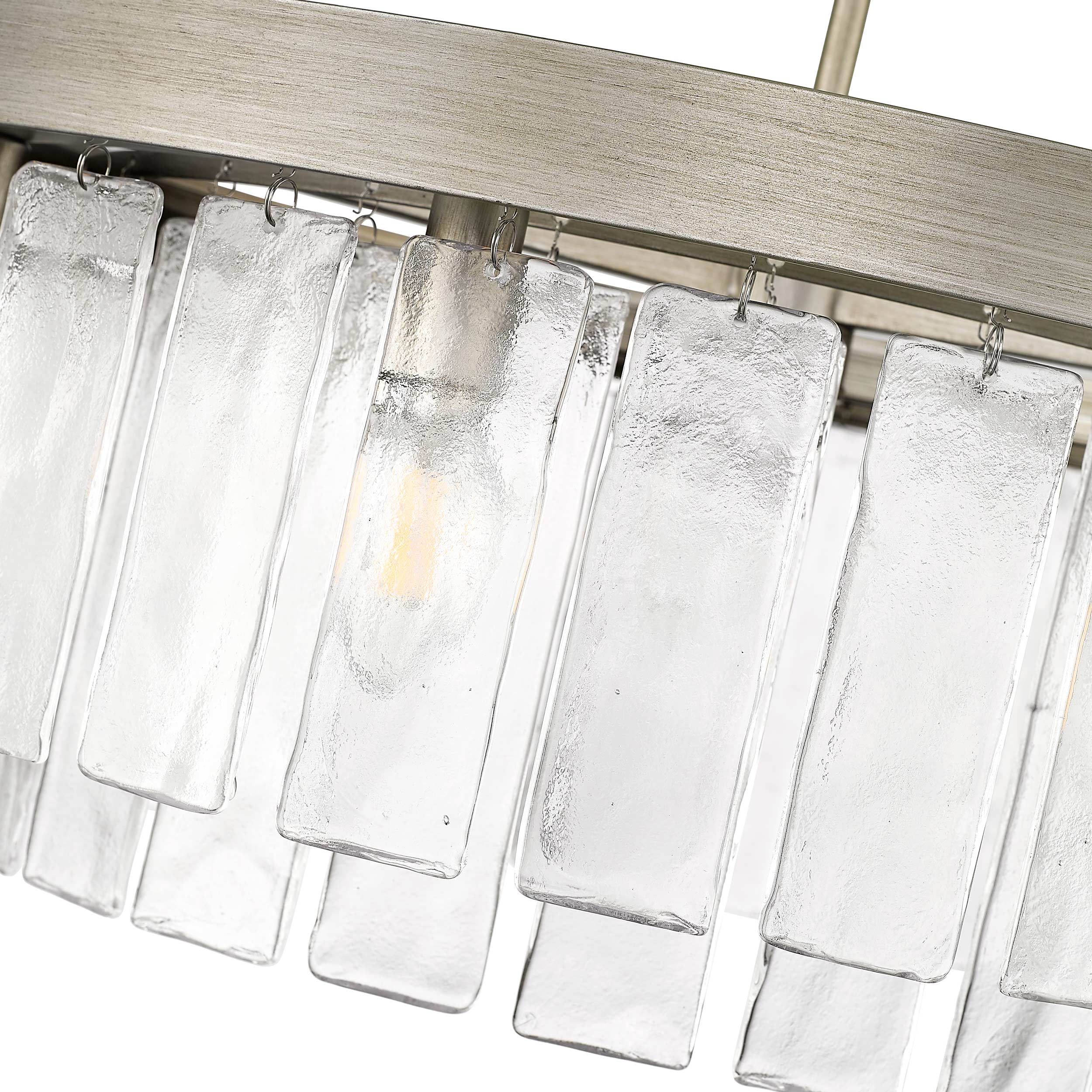 Golden Lighting Ciara 9-light Chandelier in Peruvian Silver - - Golden Lighting