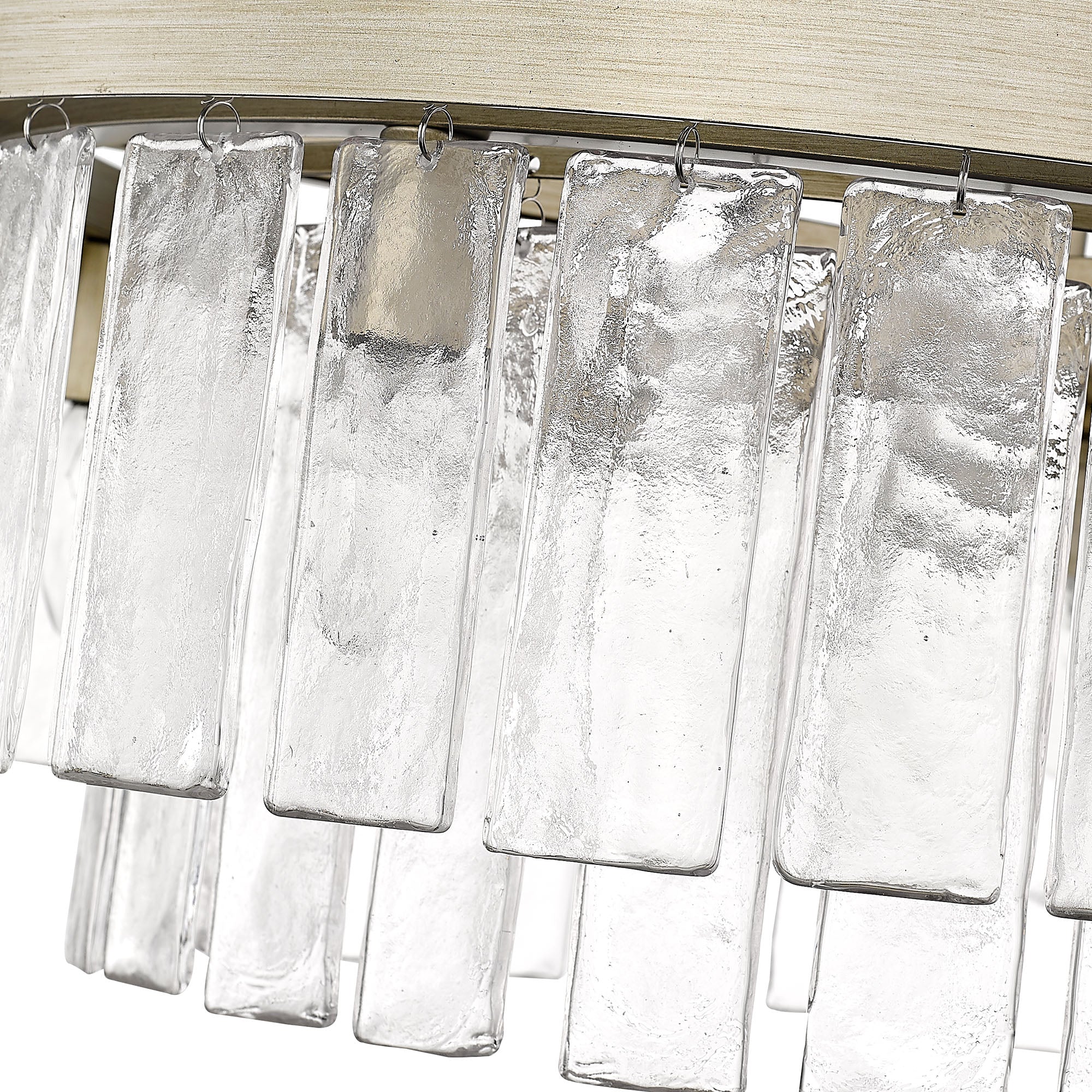 Golden Lighting Ciara 9-light Chandelier in White Gold - - Golden Lighting