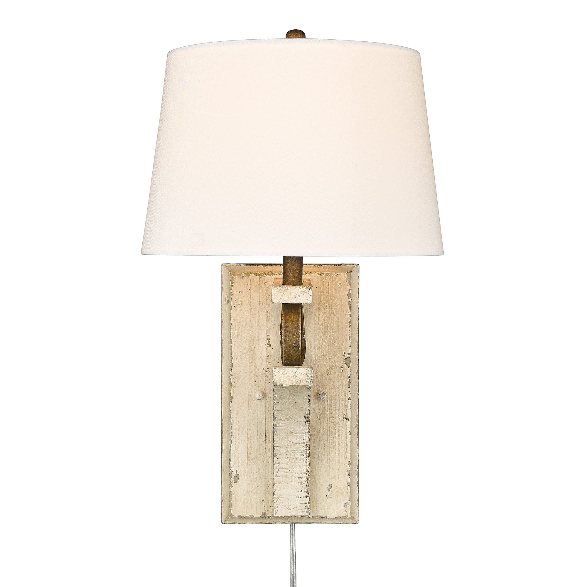 Golden Lighting Solay 1-light Wall Sconce in Burnished Chestnut - - Golden Lighting