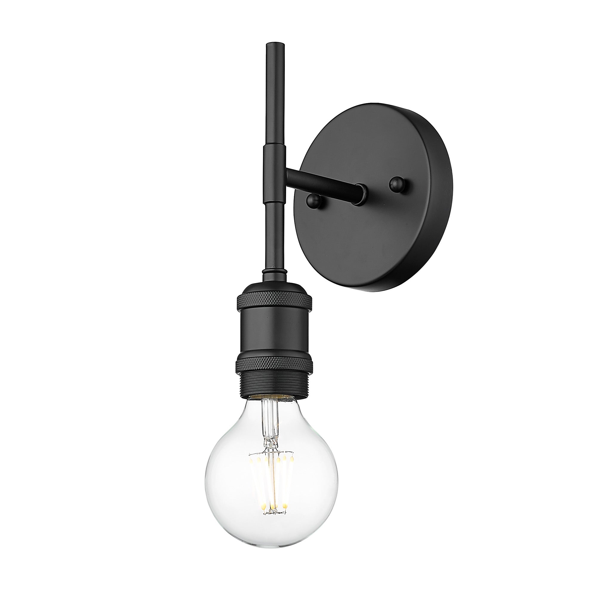 Axel 1-light Wall Sconce in Matte Black