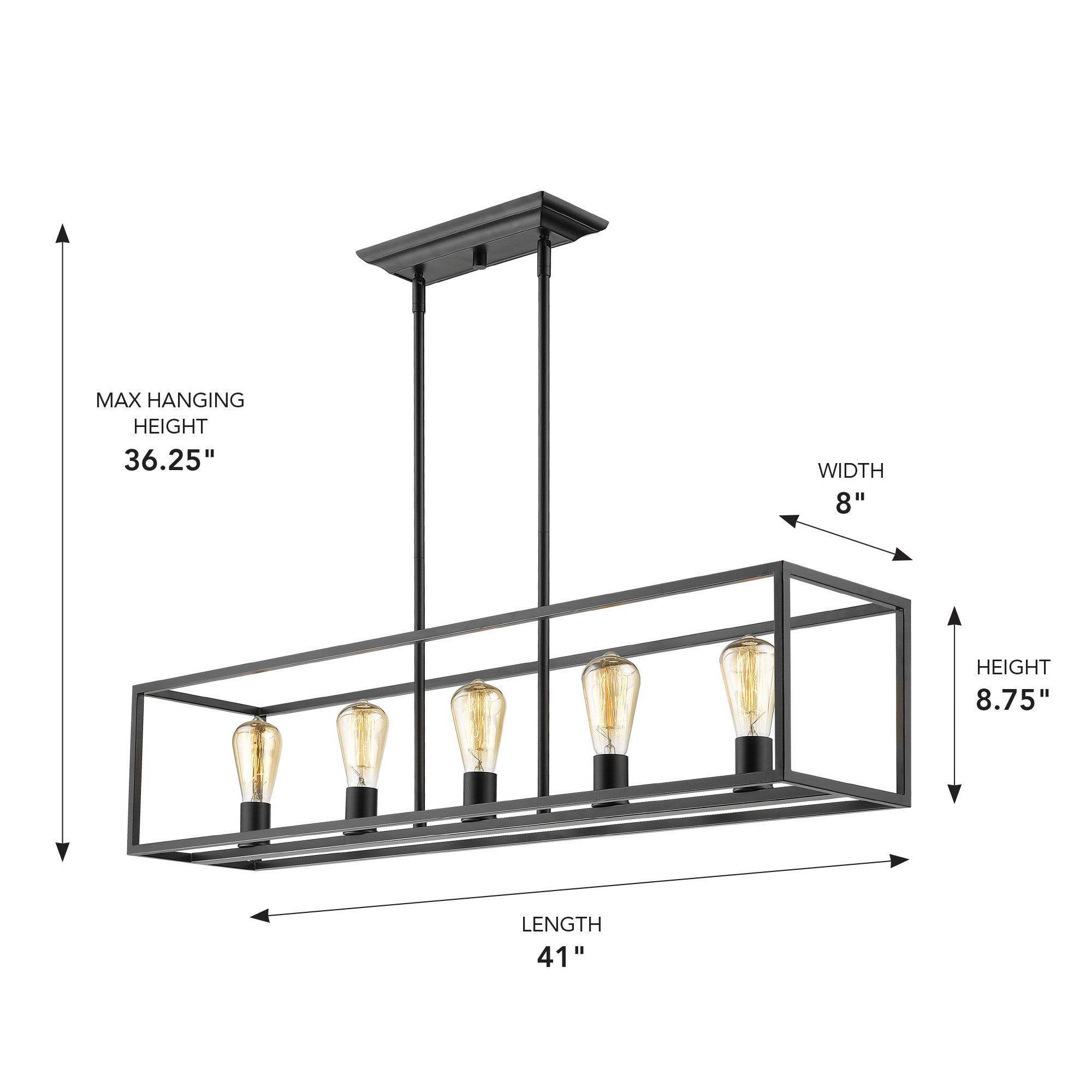 Golden Lighting Wesson 3-light Flush Mount in Matte Black - - Golden Lighting