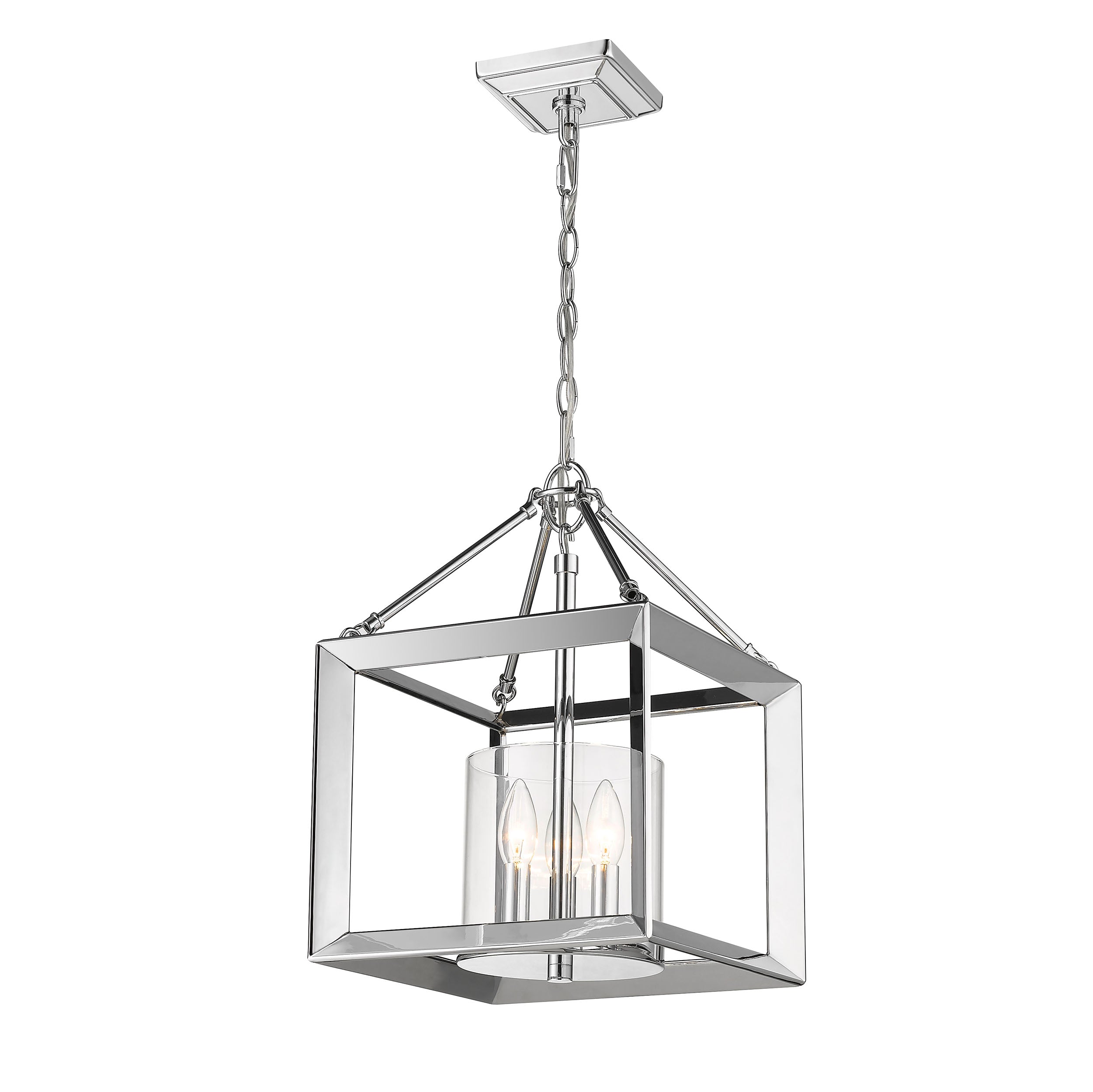 Smyth 3-light Chandelier in Chrome