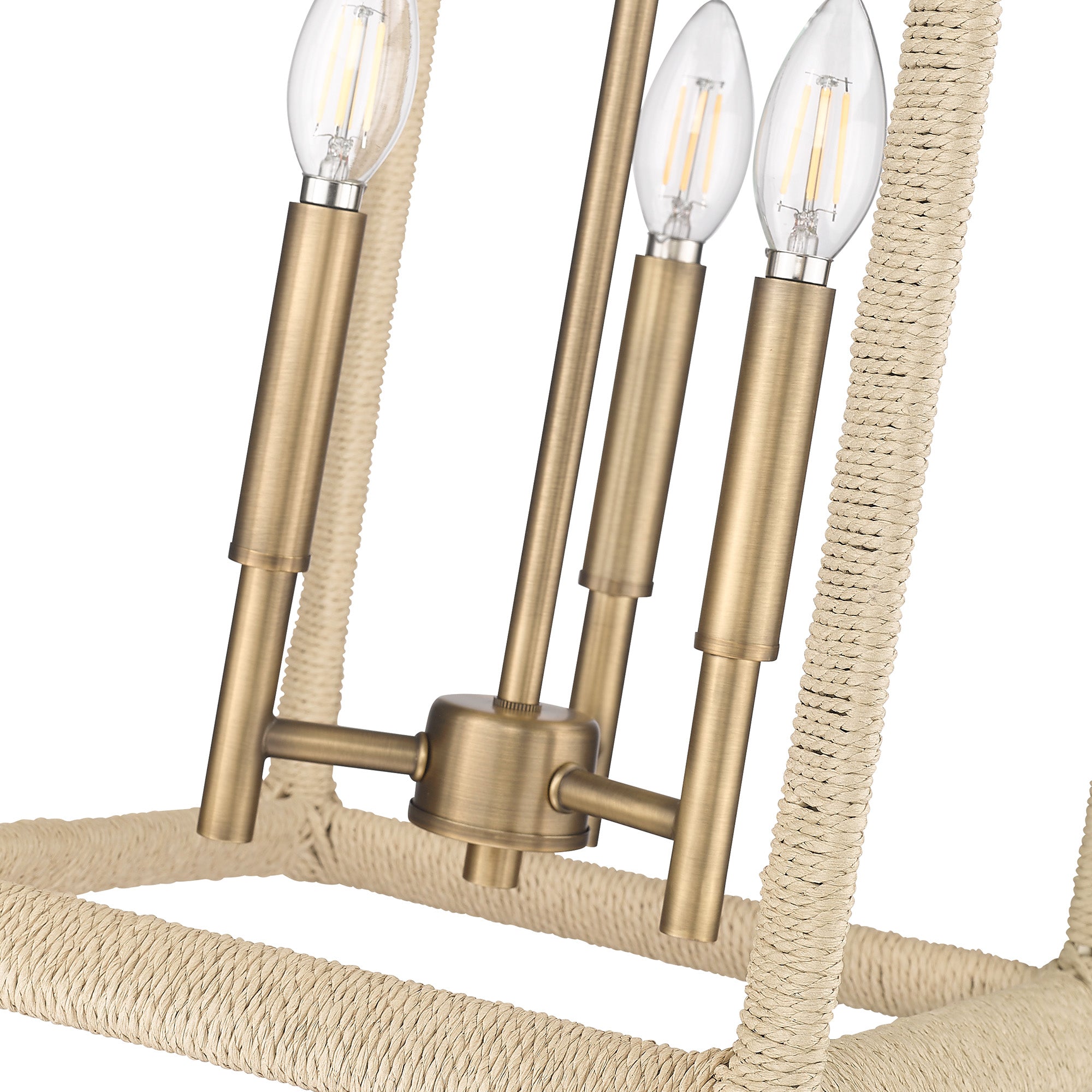Kimber 3-light Pendant in Modern Brass