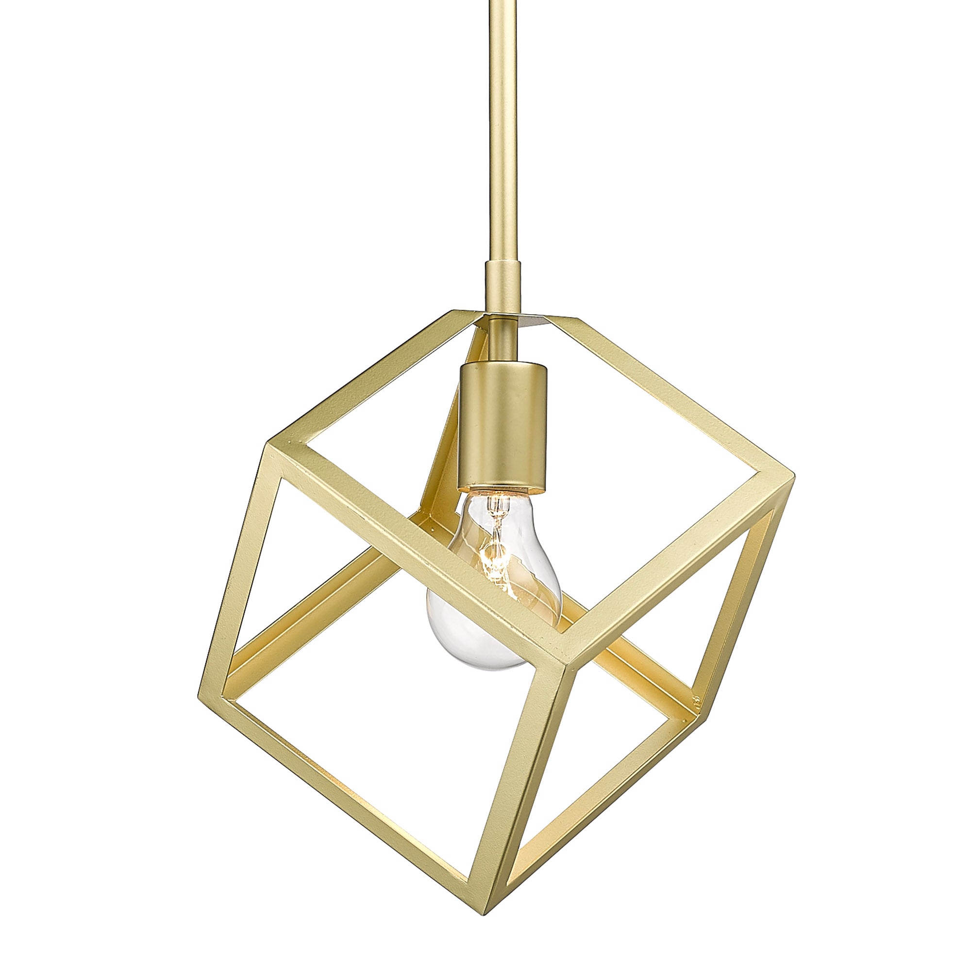 Golden Lighting Cassio 1-light Pendant in Olympic Gold
