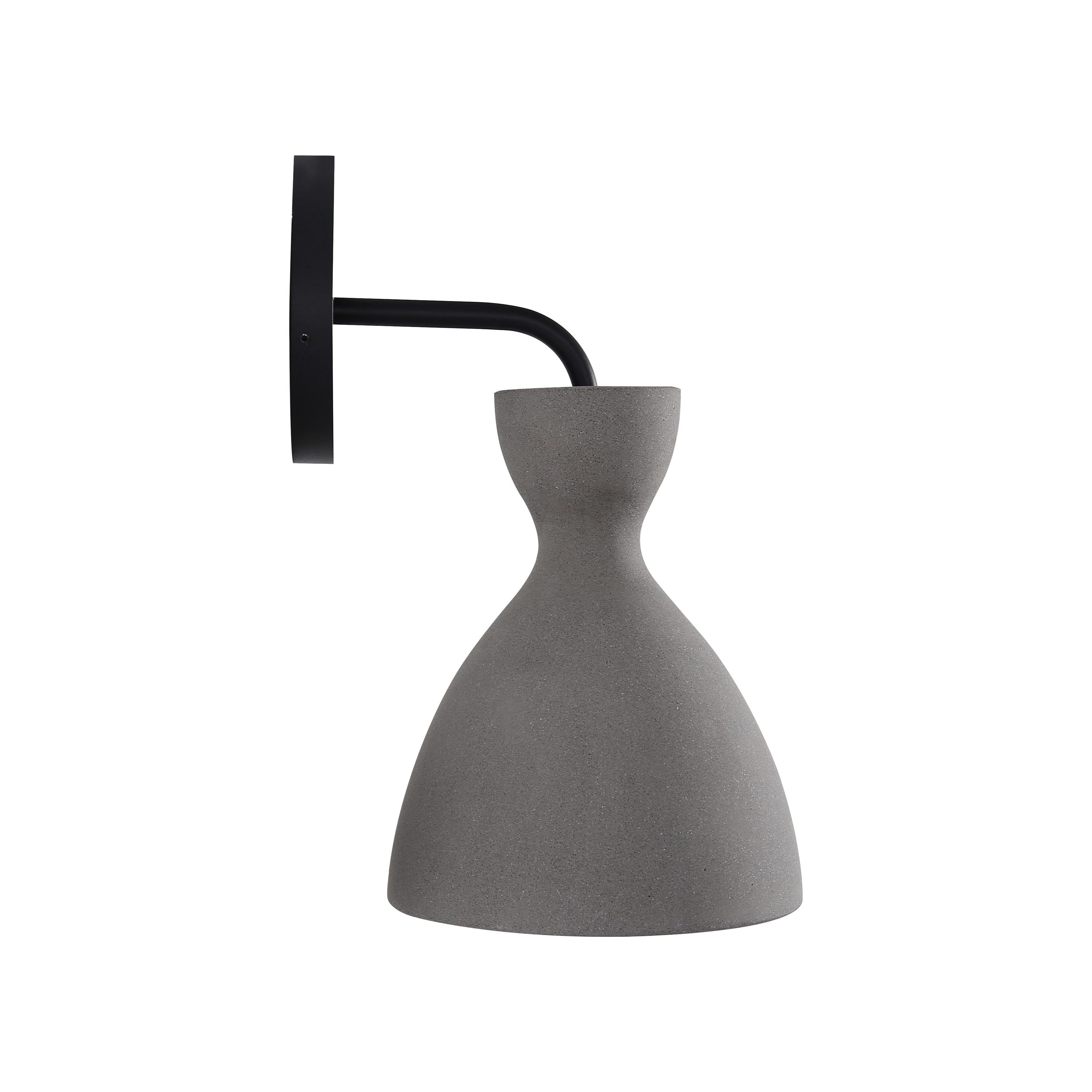 Golden Lighting Aethera Integrated LED Wall Sconce in Grey Cement