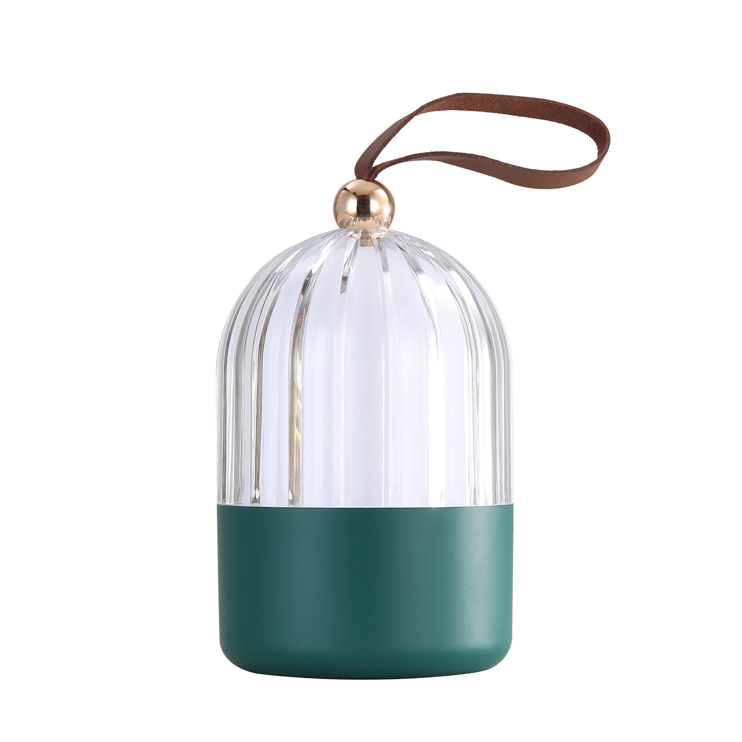 Lunari Cordless Integrated LED Portable Lamp in Matte Green