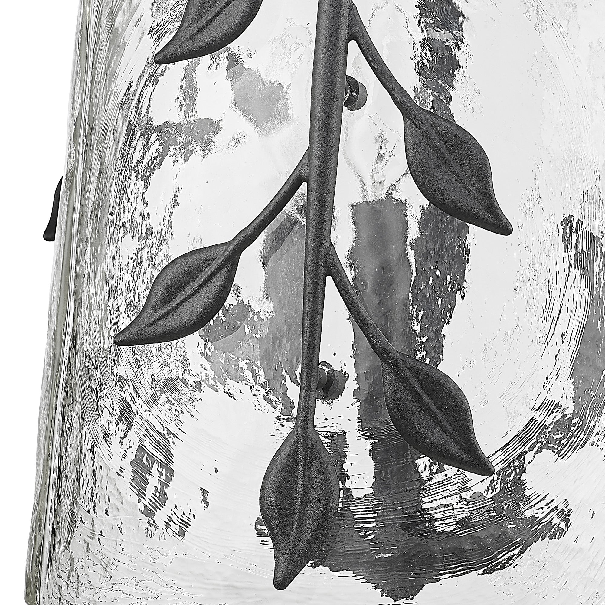 Golden Lighting Calla 3-light Pendant in Natural Black - - Golden Lighting