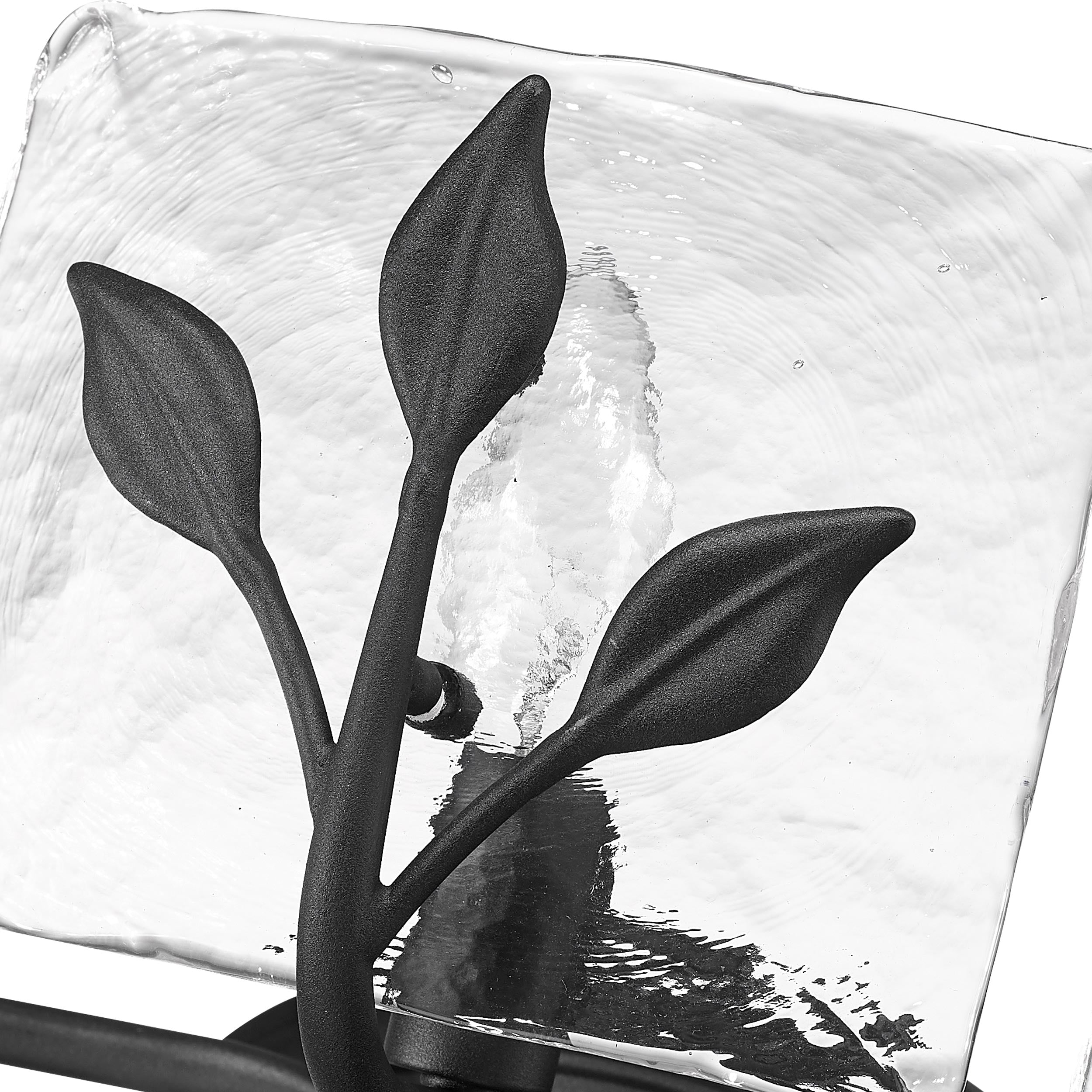 Golden Lighting Calla 3-light Vanity in Natural Black - - Golden Lighting