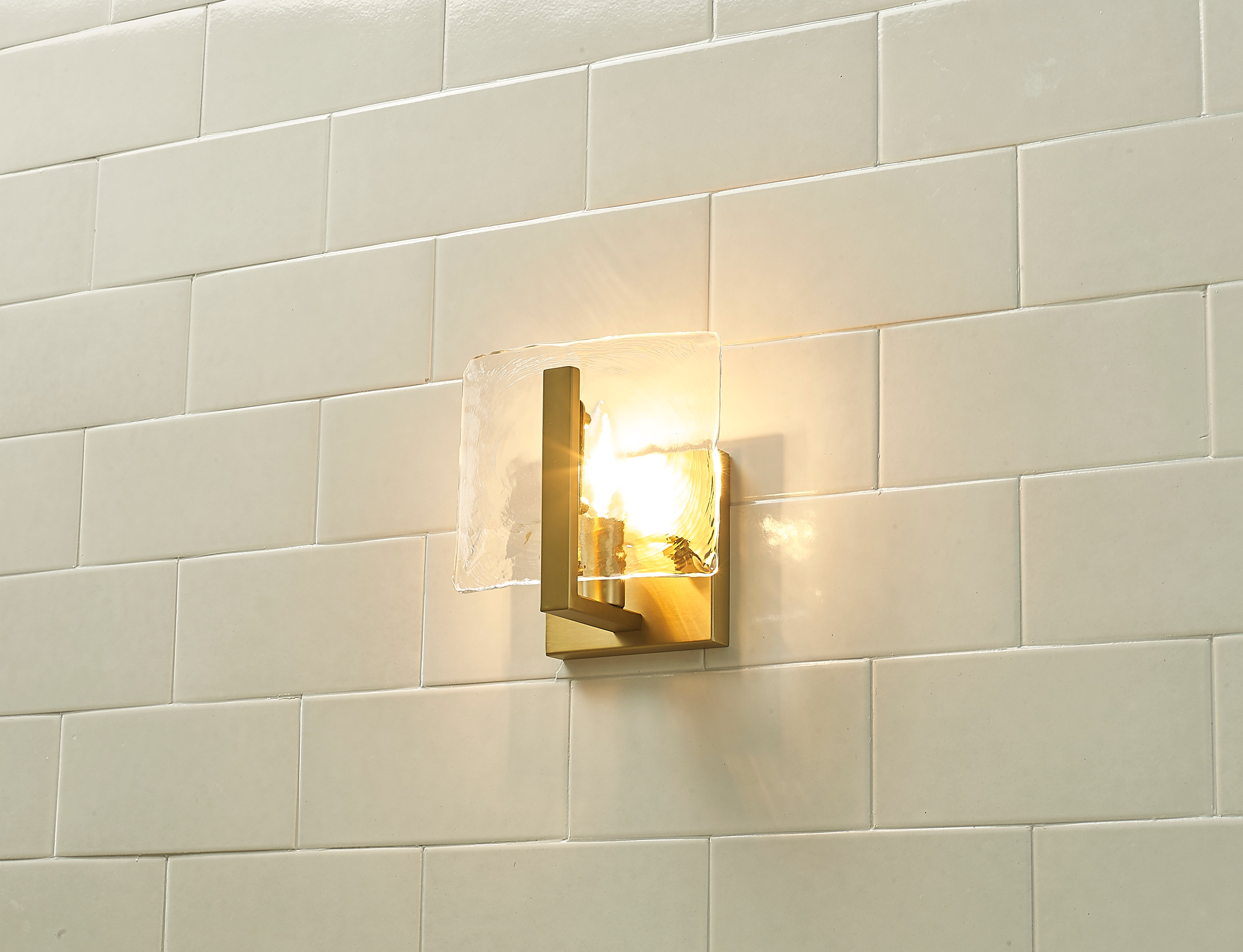 Golden Lighting Aenon 1-light Wall Sconce in Brushed Champagne Brass