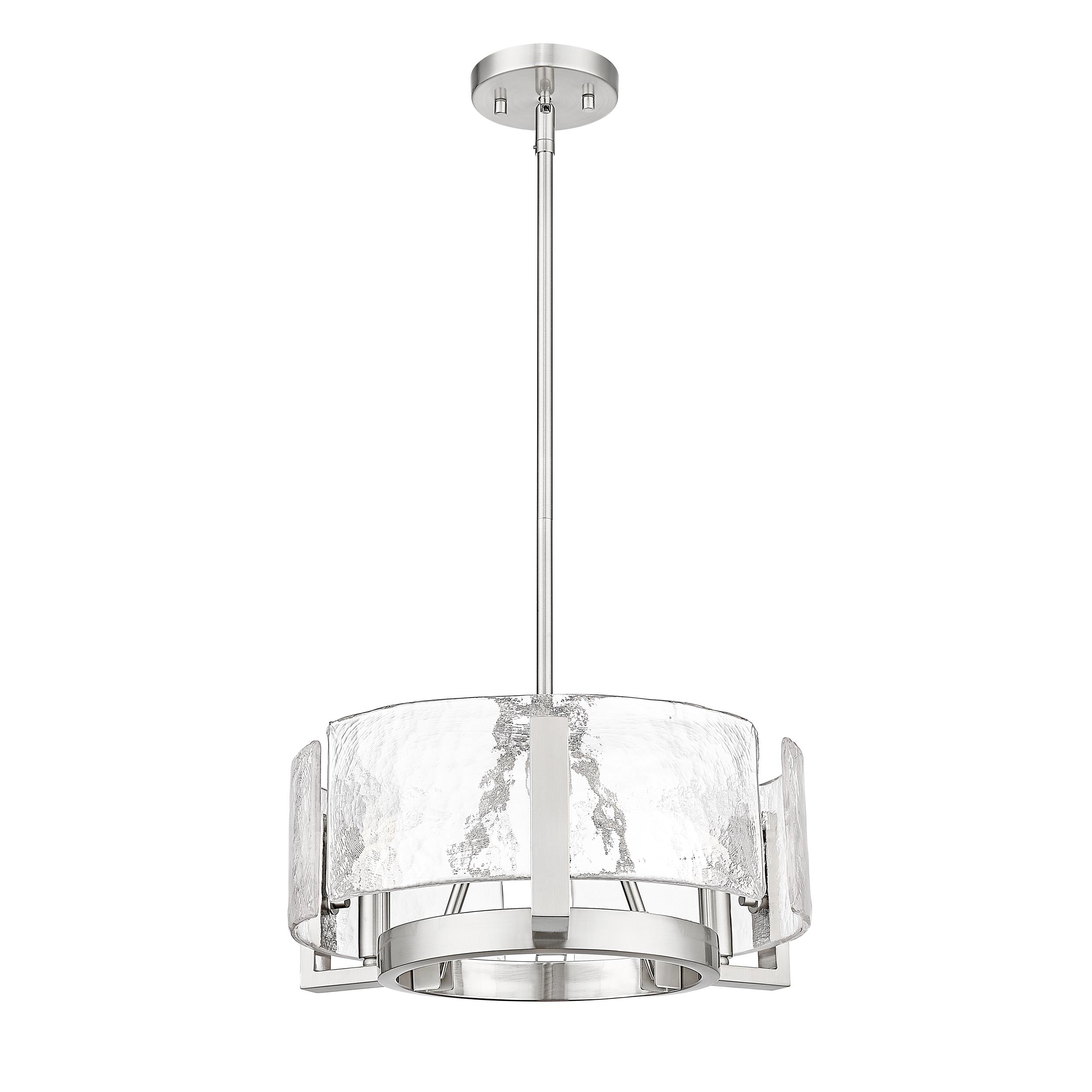 Yep by Golden Lighting Aenon 3-light Chandelier in Pewter - - Golden Lighting