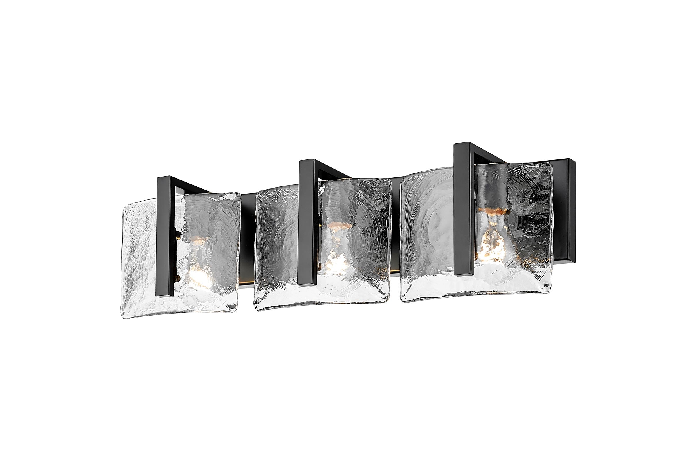 Yep by Golden Lighting Aenon 3-light Vanity in Matte Black