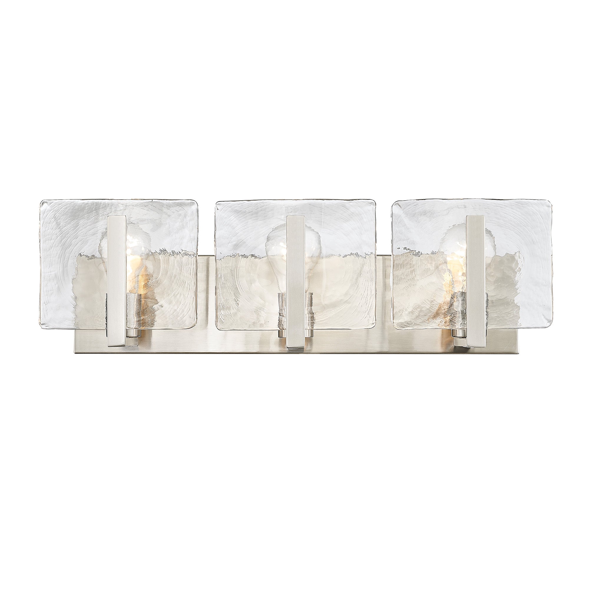 Aenon 3-light Vanity in Pewter - - Golden Lighting