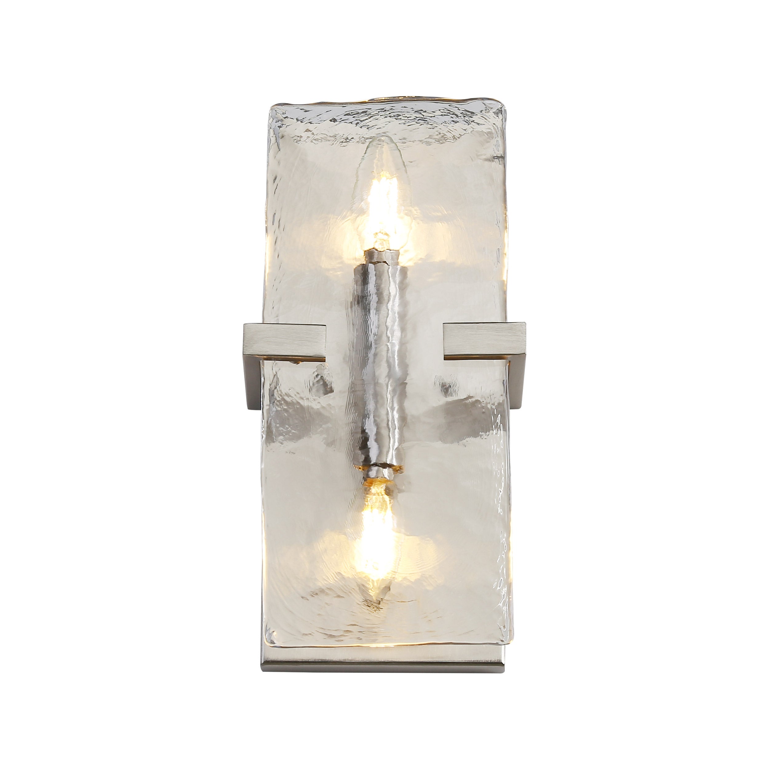 Golden Lighting Aenon 2-light Wall Sconce in Pewter