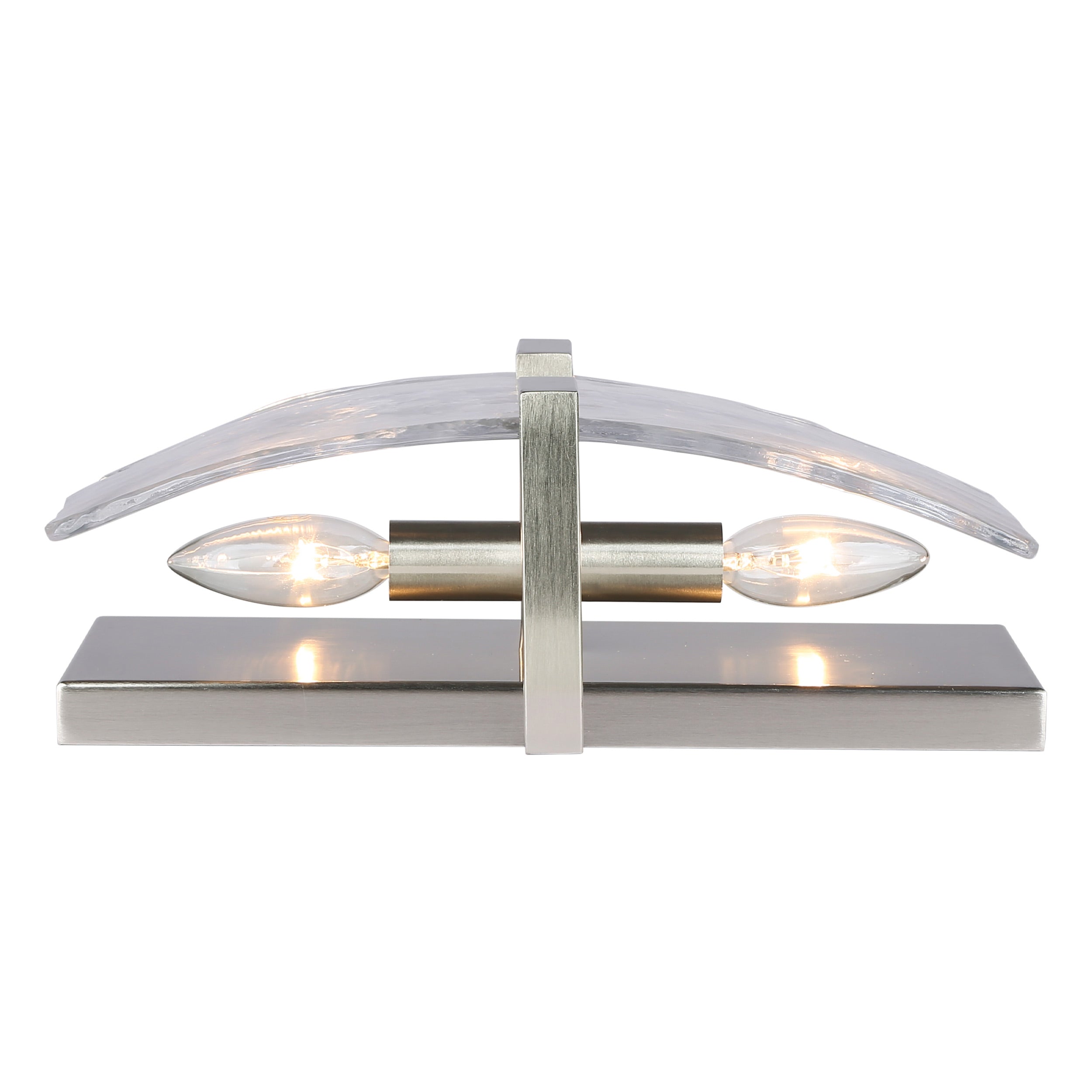 Yep by Golden Lighting Aenon 2-light Wall Sconce in Pewter