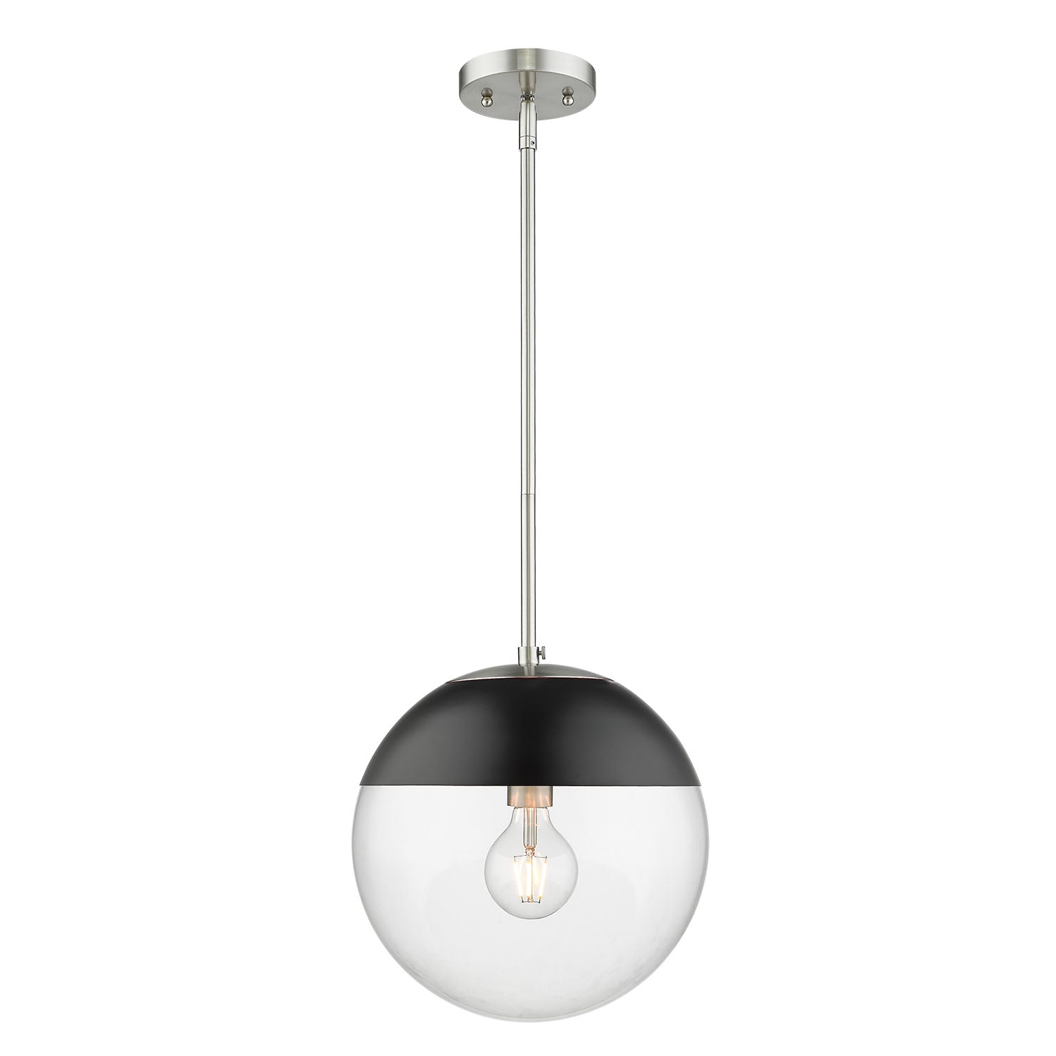 Golden Lighting Dixon 1-light Pendant in Pewter - - Golden Lighting
