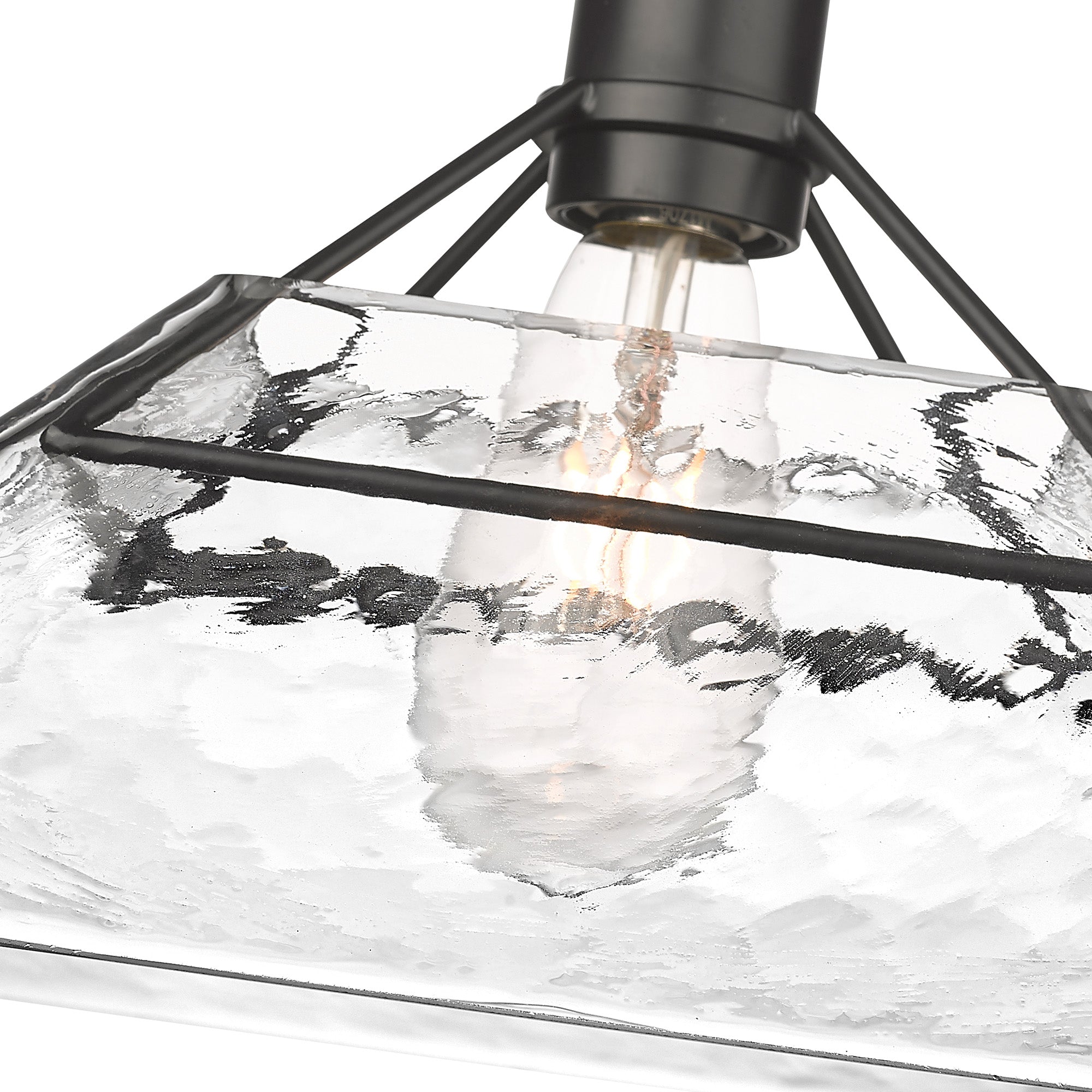 Golden Lighting Kepler 1-light Pendant in Matte Black - - Golden Lighting
