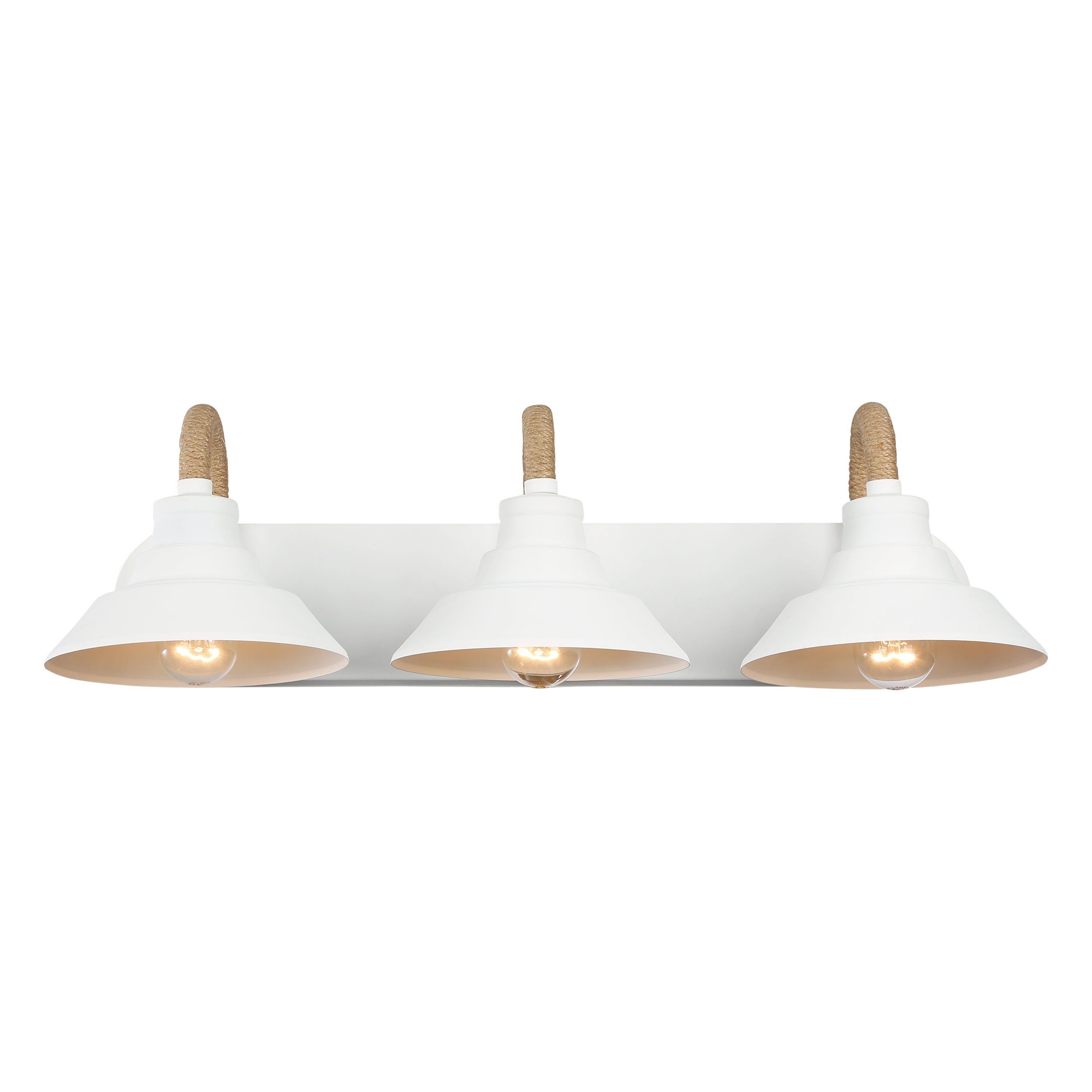 Golden Lighting Journey 3-light Vanity in Natural White - - Golden Lighting