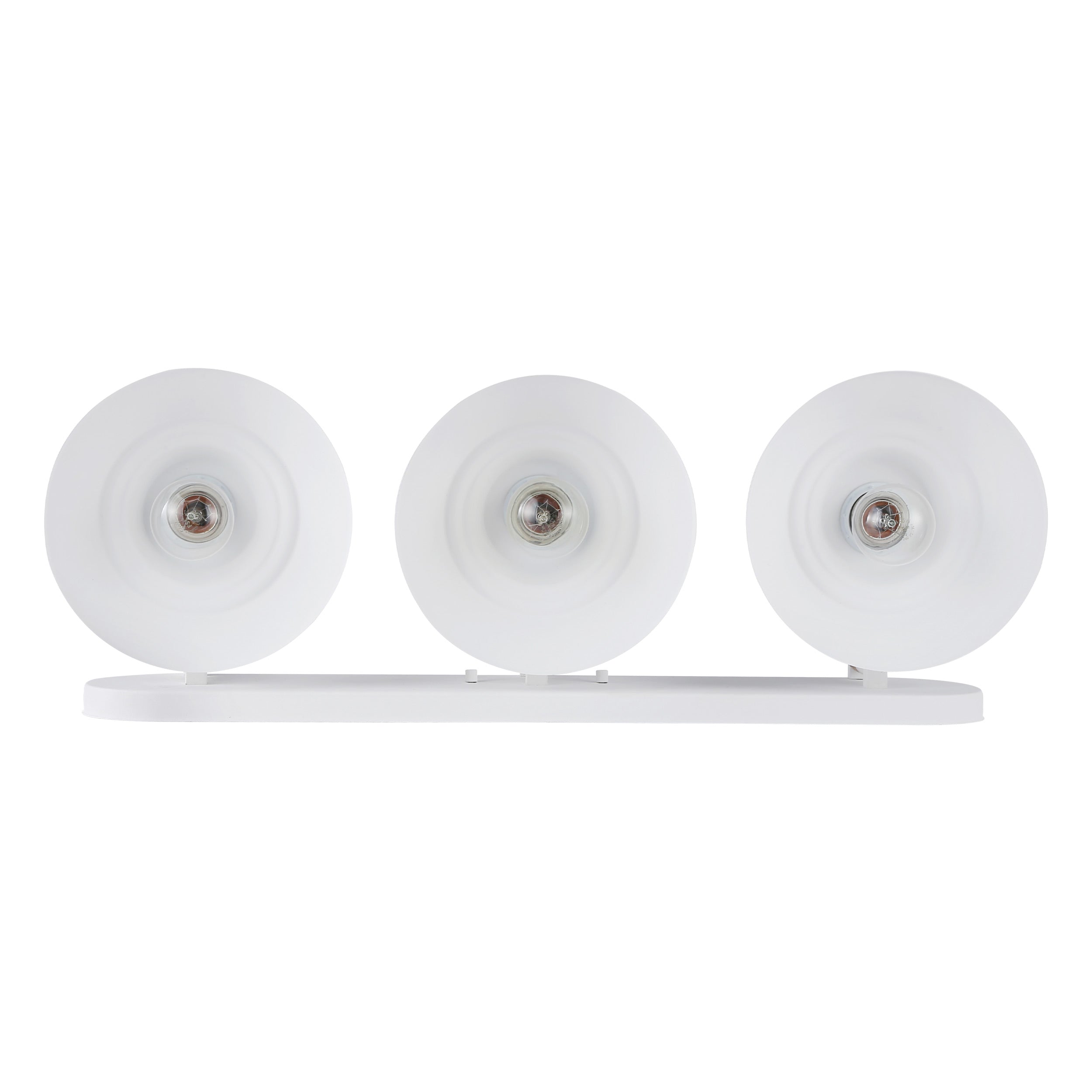 Golden Lighting Journey 3-light Vanity in Natural White - - Golden Lighting