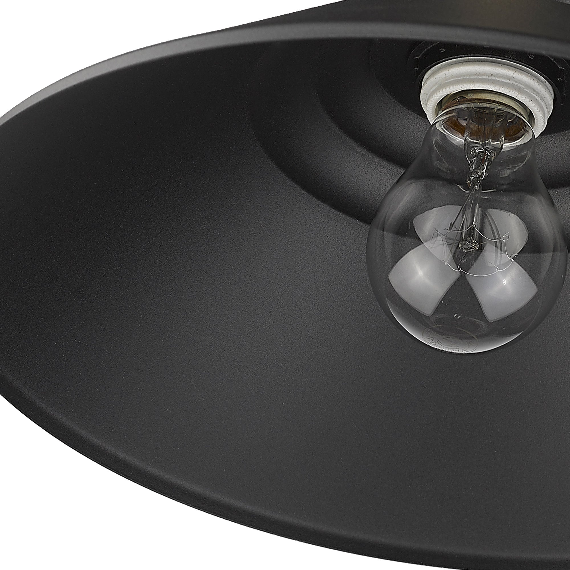 Golden Lighting Journey 1-light Pendant in Natural Black - - Golden Lighting